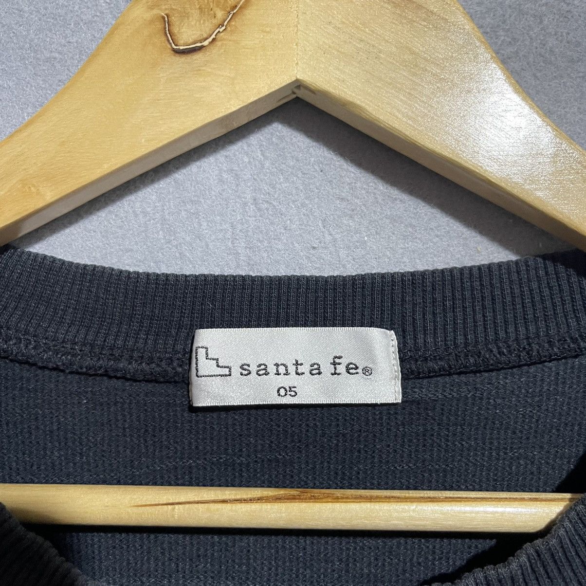 Japanese Brand Vintage Santa Fe Graphic Sweatshirt Made in Japan Black Size US L / EU 52-54 / 3 - 8 Thumbnail