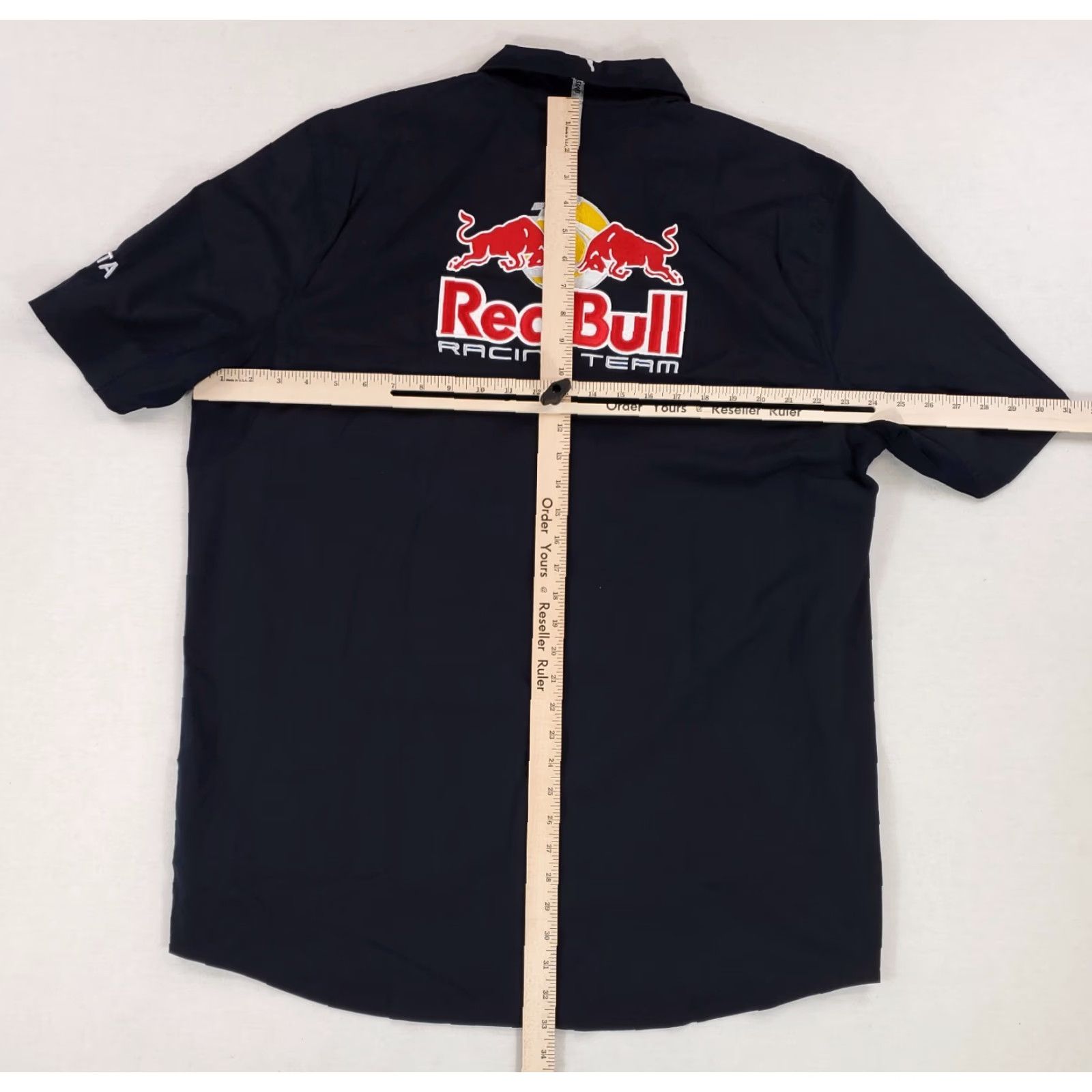 Puma Puma Shirt Black Button Down Short Sleeve Mens XL Red Bull Racing Team Toyota Size US XL / EU 56 / 4 - 6 Thumbnail