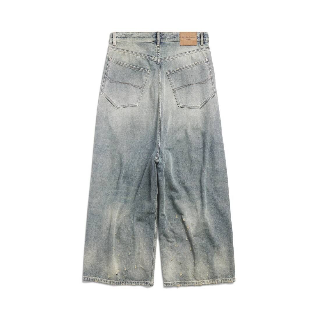Balenciaga o1bcso1str1225 Low Crotch Pants in Blue Size US 28 / EU 44 - 6 Thumbnail