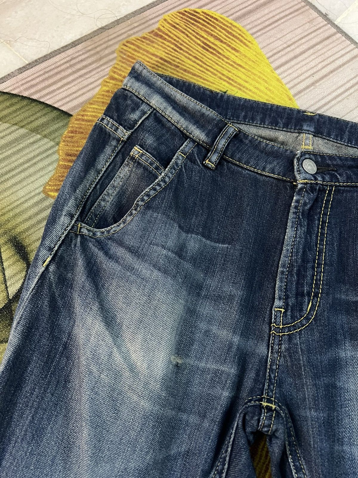 Hysteric Glamour 💥Vintage Hysteric Glamour Distress Short Jean Very Rare Size US 30 / EU 46 - 9 Thumbnail
