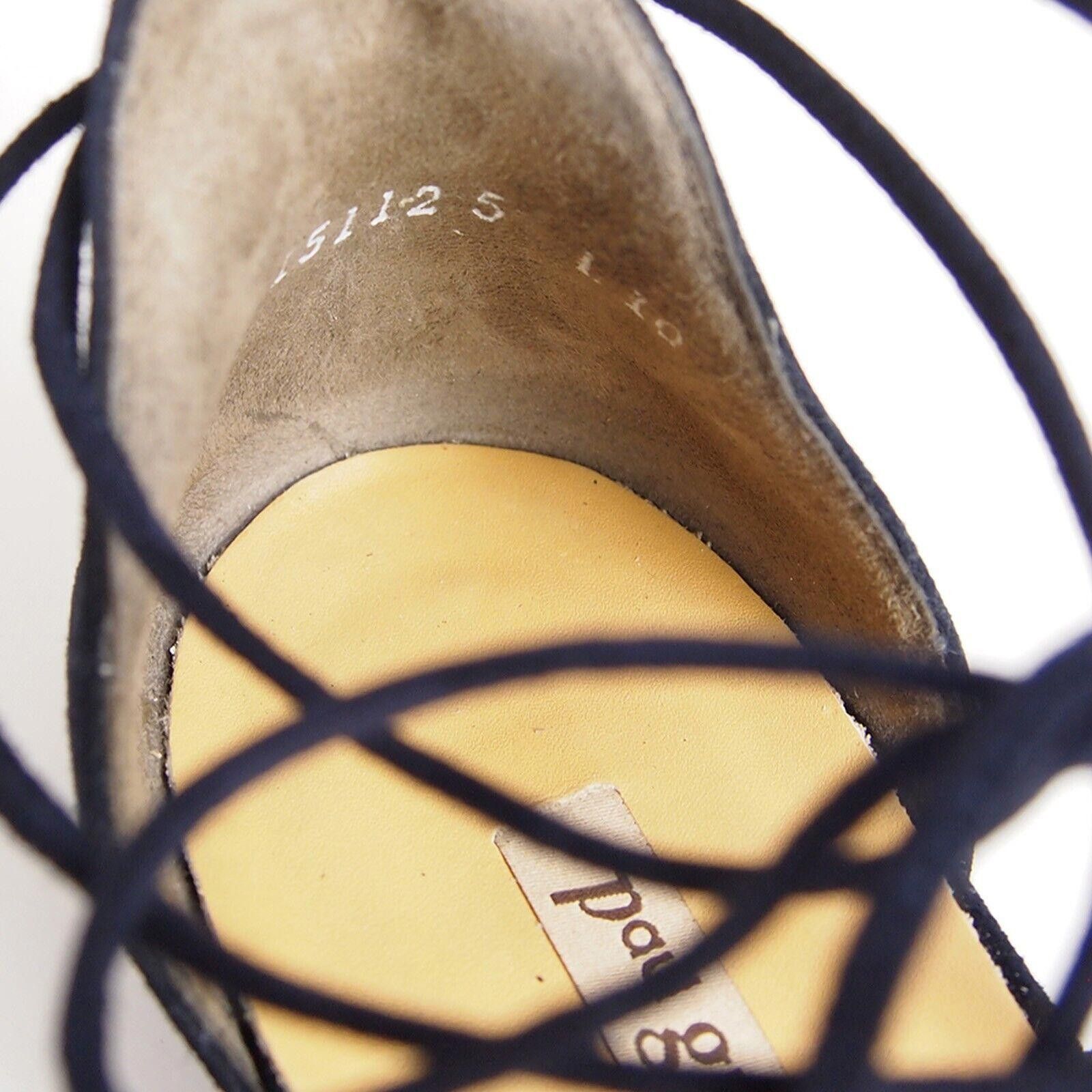 Other Paul Green Mary Jane Flats Blue Suede Womens EU 38 US 7.5 Size US 7.5 / IT 37.5 - 5 Thumbnail