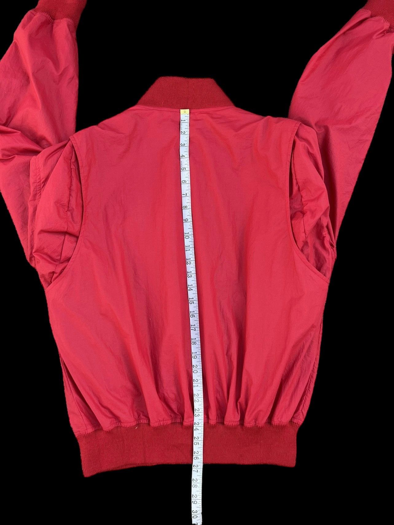 Polo Ralph Lauren Vintage 90s Polo Ralph Lauren Red Bomber Jacket Size US M / EU 48-50 / 2 - 5 Thumbnail