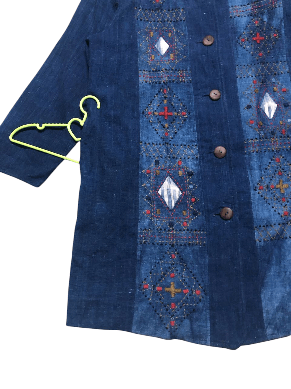 Indigo Vintage Indigo Native Button Jacket Inspired Kapital Style Size US M / EU 48-50 / 2 - 6 Thumbnail