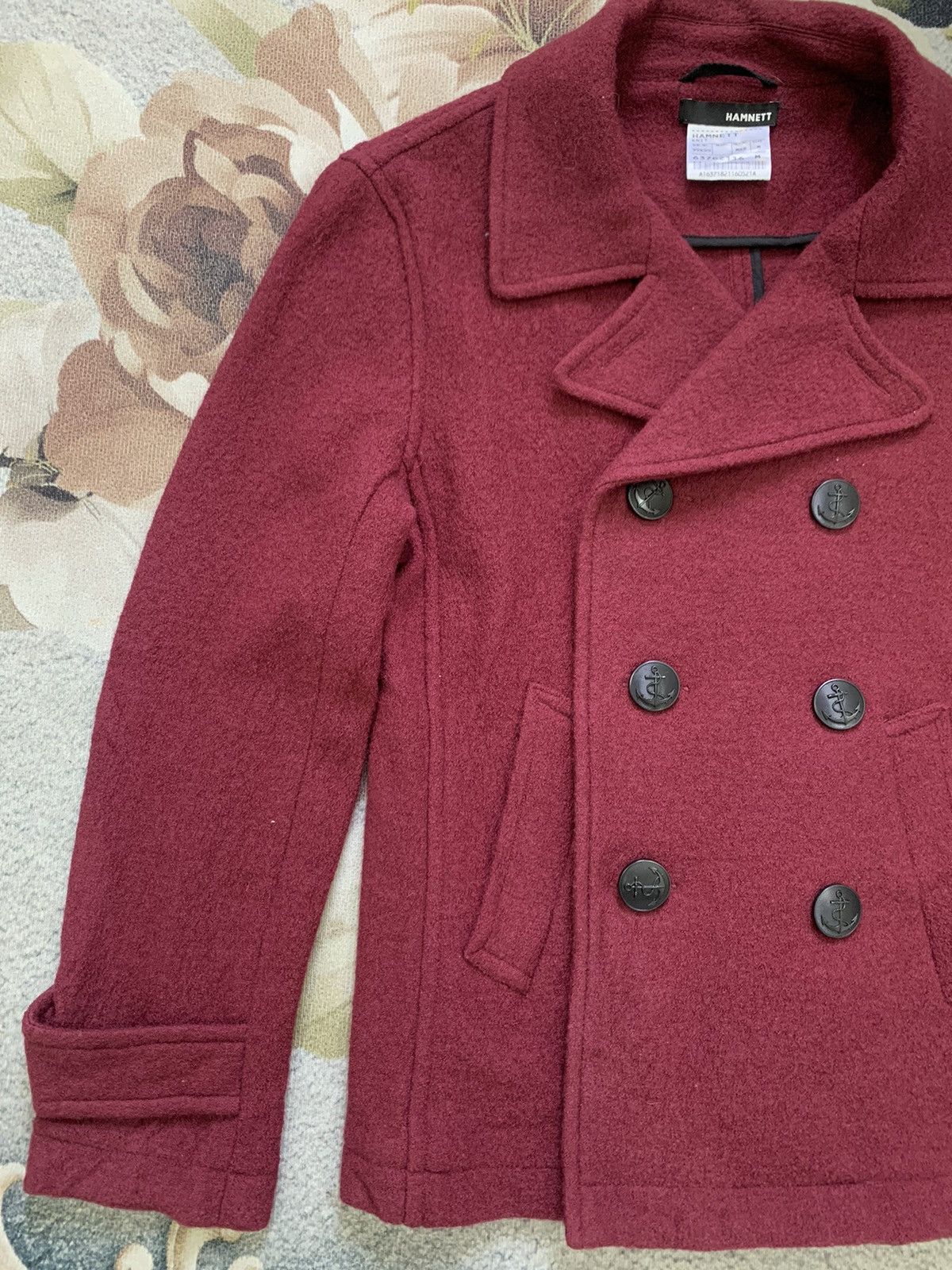 Katharine Hamnett London Hamnett Knit Wool Double Breast Jacket Size US M / EU 48-50 / 2 - 3 Thumbnail