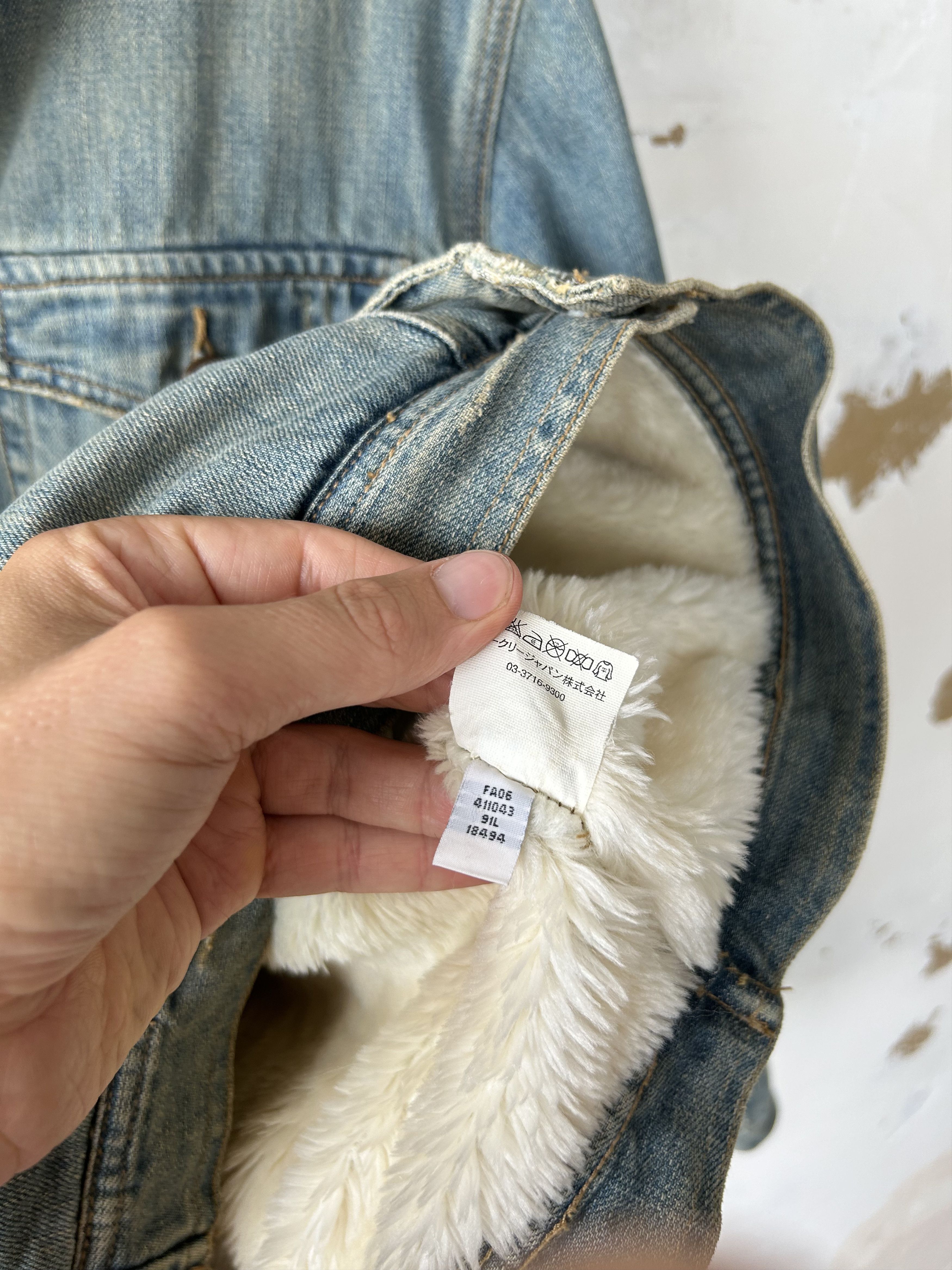Oakley Vintage Oakley Sherpa Denim Jacket Trucker Lined Size US L / EU 52-54 / 3 - 9 Thumbnail