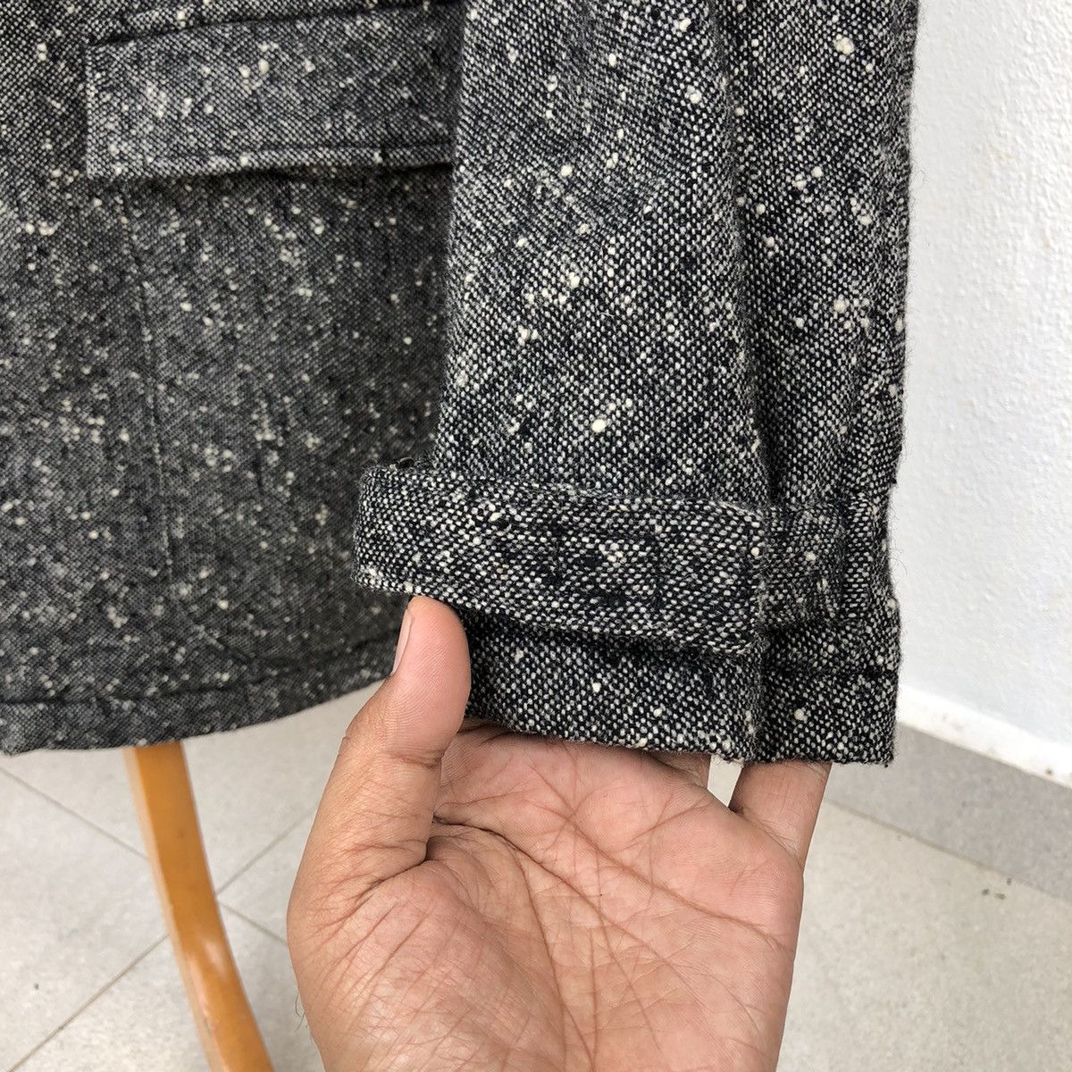 Burberry Burberry Black Label Lined Novacheck Wool Jacket / Coat Size US M / EU 48-50 / 2 - 15 Thumbnail