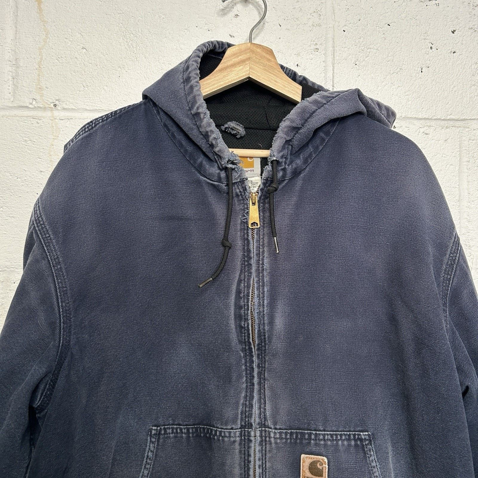 Carhartt Vintage Carhartt Thermal-Lined Active Jacket “Dark Navy” Size US XL / EU 56 / 4 - 4 Thumbnail