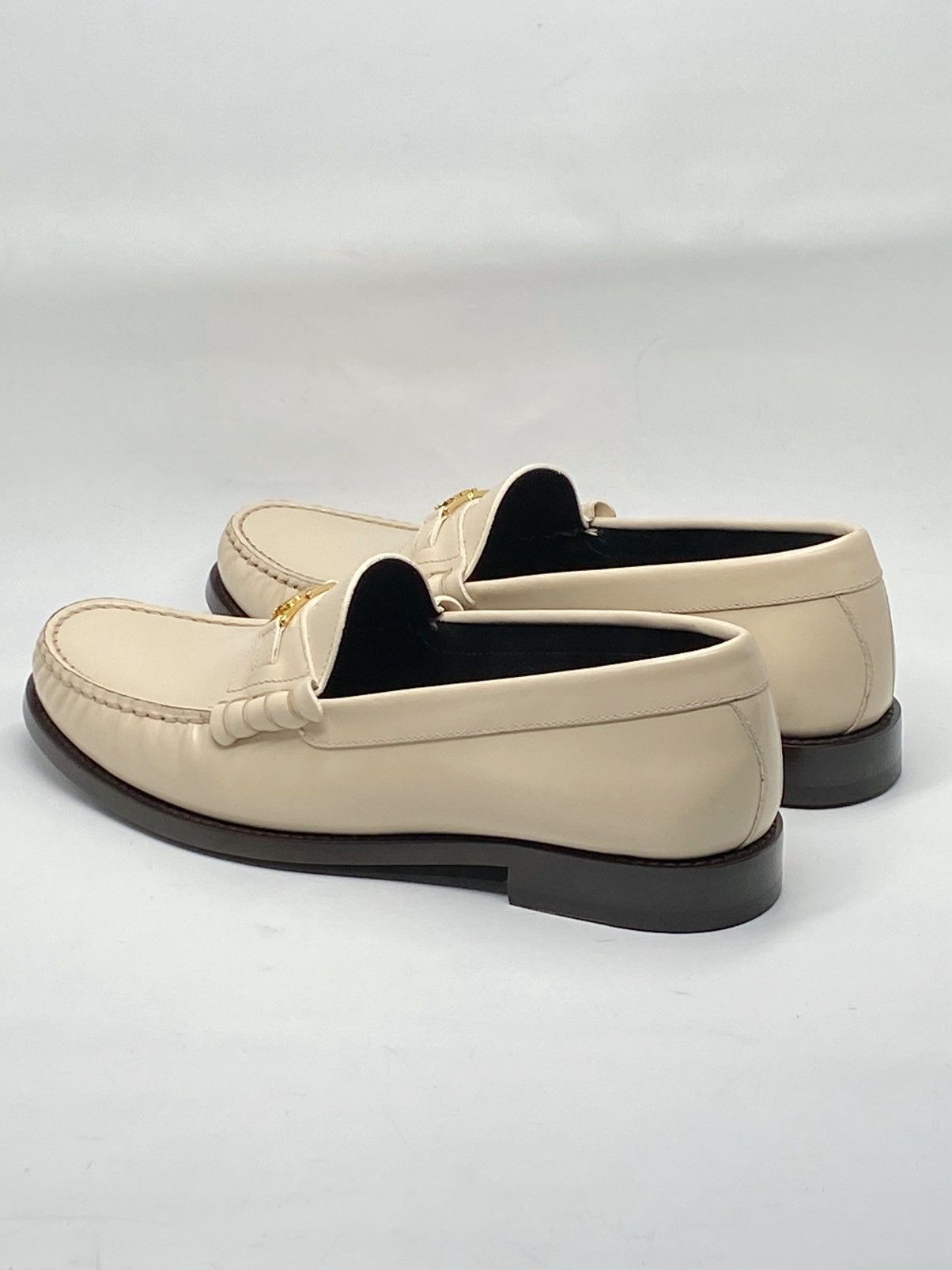 Celine Celine Luco Triomphe in polished bull loafers size 39 Size US 9 / IT 39 - 10 Thumbnail