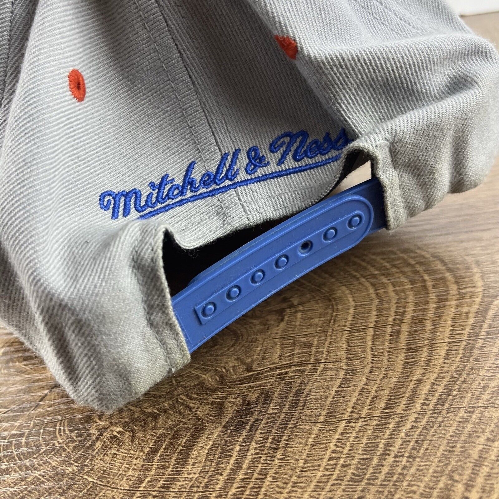 Mitchell & Ness Oklahoma City Thunder Hat Mitchell & Ness Snapback Gray Hat Size ONE SIZE - 12 Thumbnail