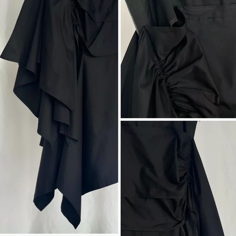 Yohji Yamamoto yohji yamamoto2018 FW Asymmetric Multilayer Pleated Puffy S Size 25" / US 0 / IT 36 - 7 Thumbnail