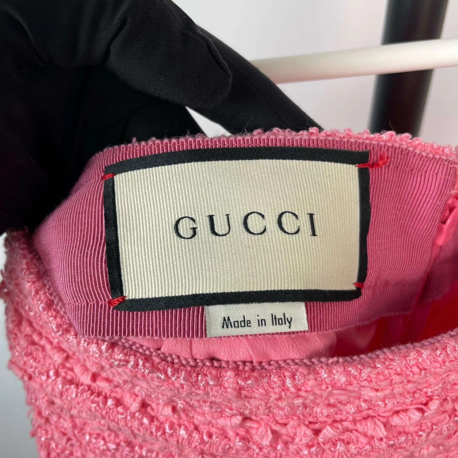 Gucci Gucci Women's Cotton Skirt 36 Pink A-Grade Size 25" / US 0 / IT 36 - 4 Thumbnail