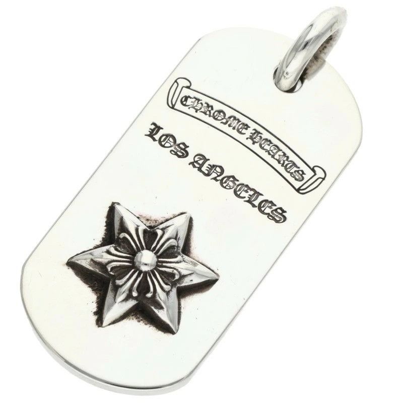 Chrome Hearts CHROME HEARTS LA RAISED STAR DOG TAG SILVER Size ONE SIZE - 1 Thumbnail