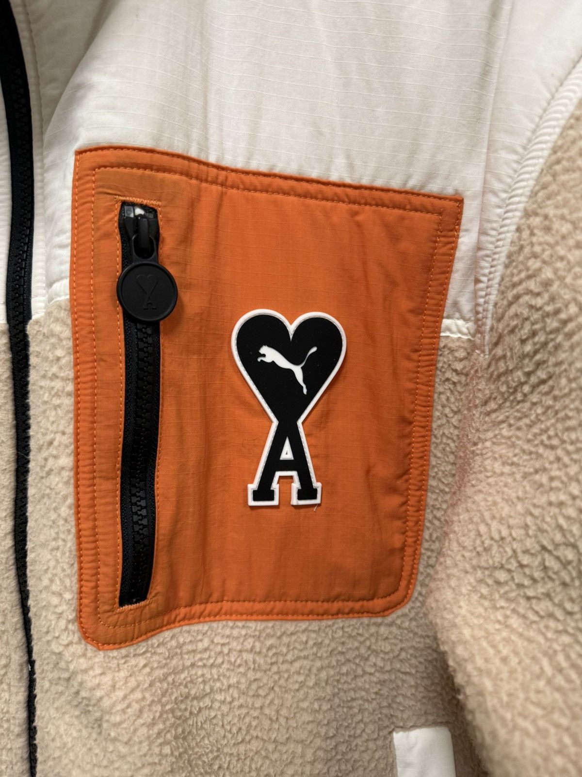 AMI Puma x AMI Faux Sherpa Jacket Size US M / EU 48-50 / 2 - 2 Thumbnail