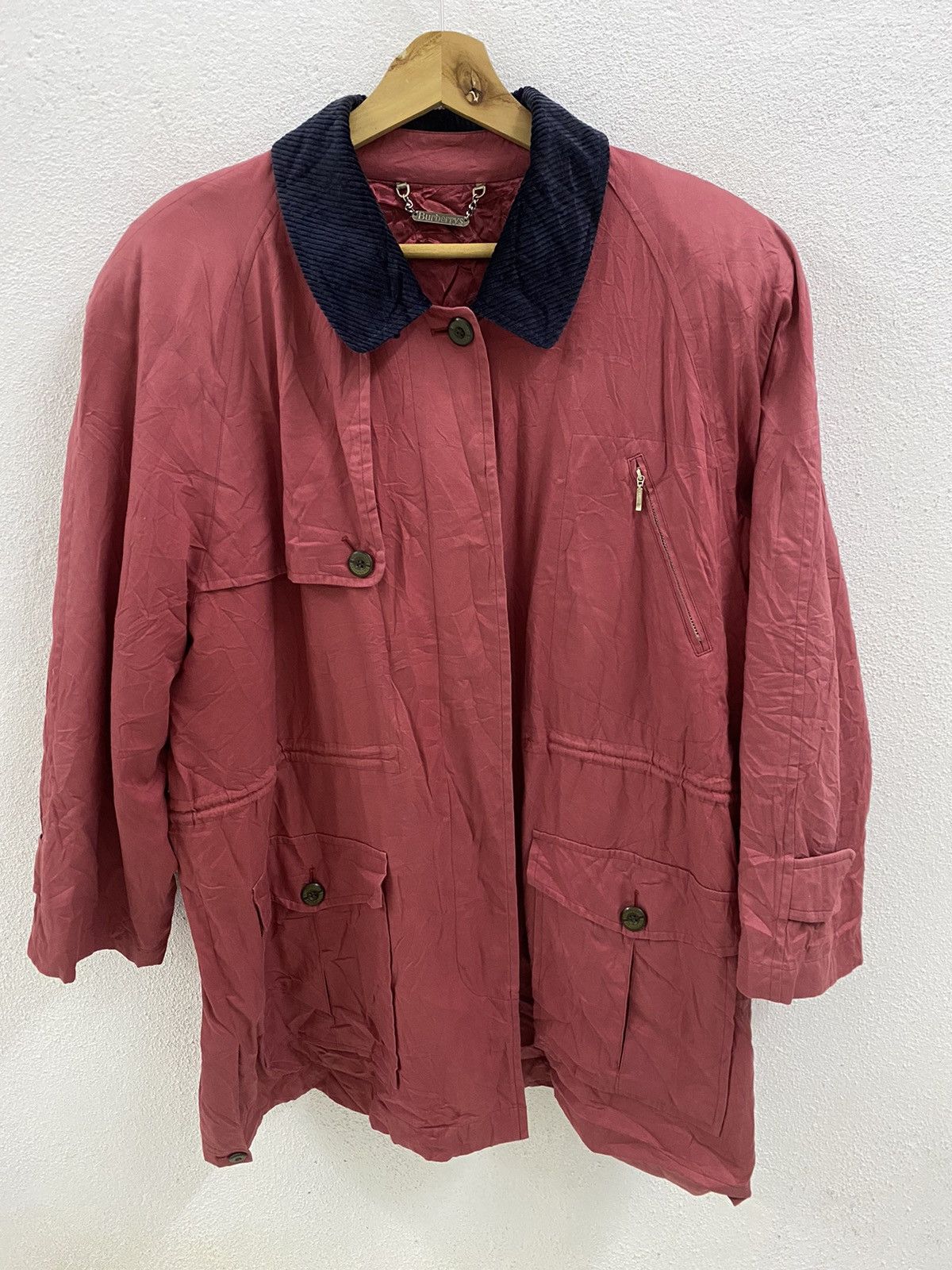 Burberry × Designer Vintage Burberry Parka Jacket Size US M / EU 48-50 / 2 - 2 Thumbnail