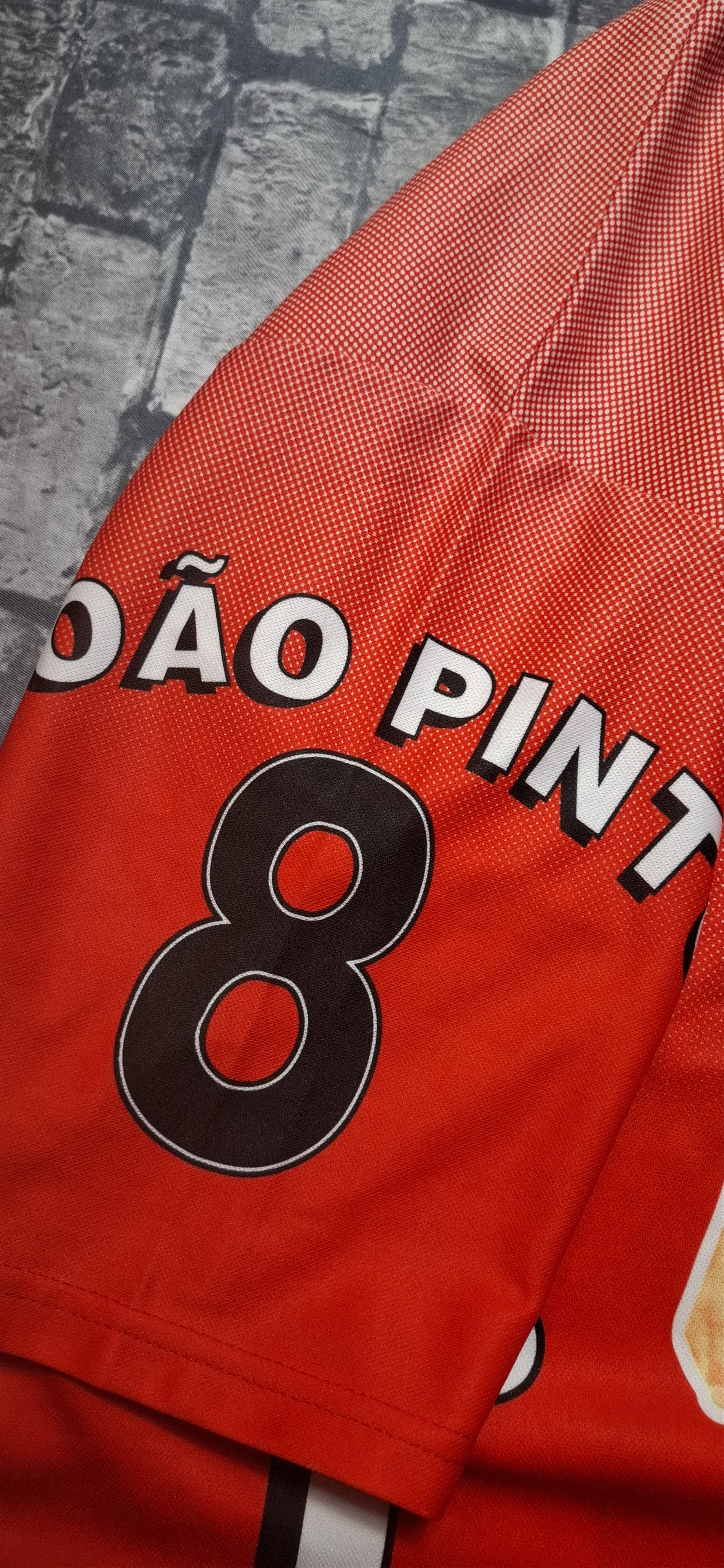 Other Benfica João Pinto #8 retro football shirt men's jersey Size US XXL / EU 58 / 5 - 6 Thumbnail