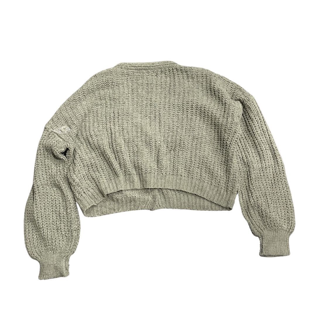Other Love Ellie Audrey Cropped Button Front Chunky Knit Cardigan Size XXL / US 16-18 / IT 52-54 - 2 Thumbnail