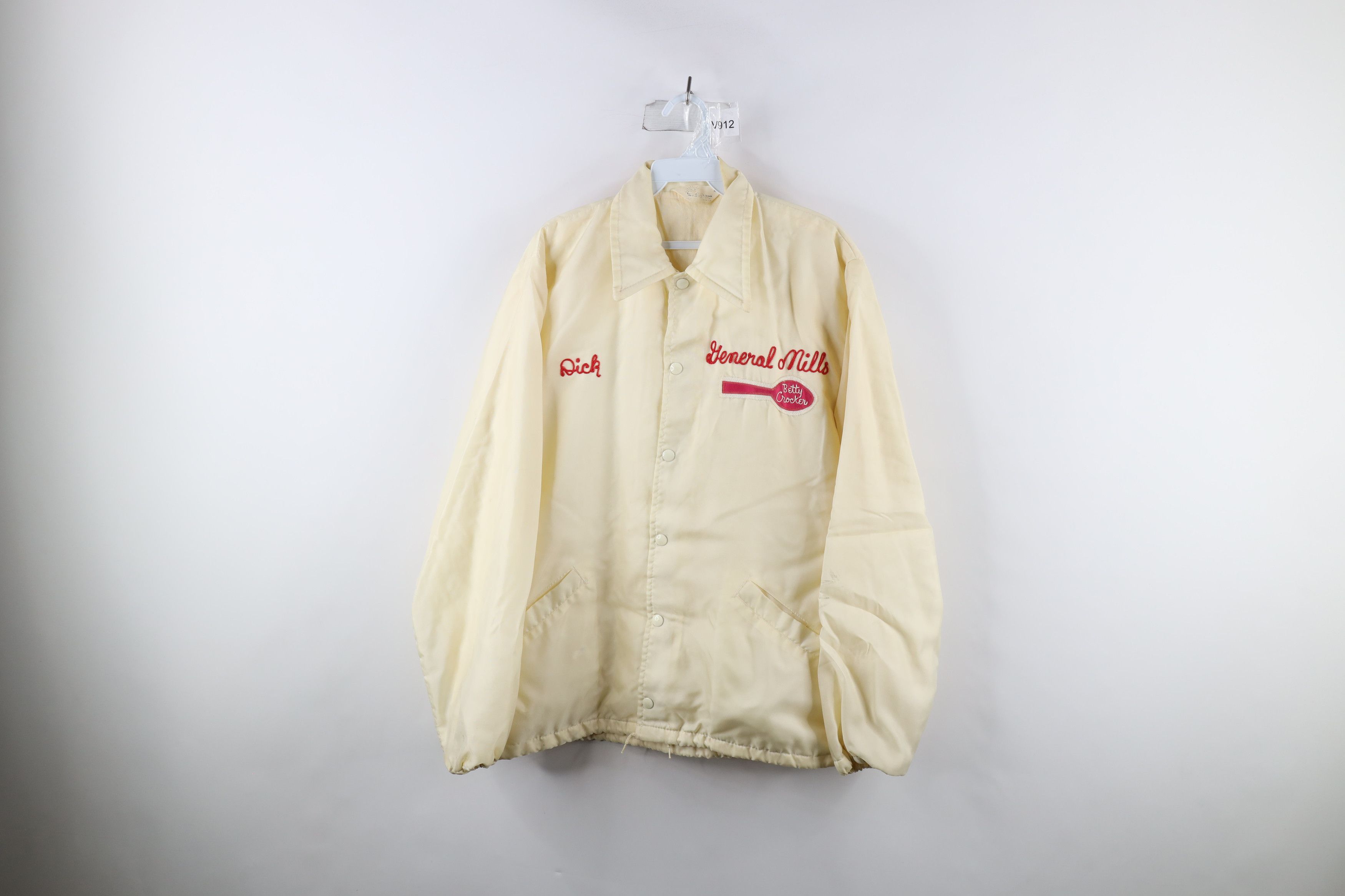 Vintage 70s Stitch General Mills Betty Crocker Jacket USA