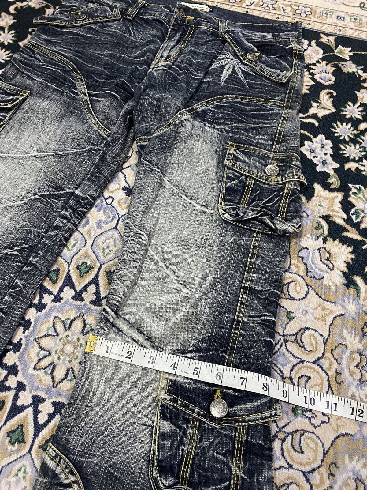Japanese Brand Japanese brand marijuana Flare multipocket Pants Size US 32 / EU 48 - 8 Thumbnail