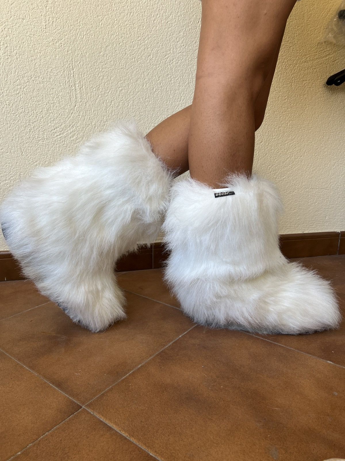 Other Oscar Sport Capra White Yeti Boots Size US 8 / IT 38 - 5 Thumbnail