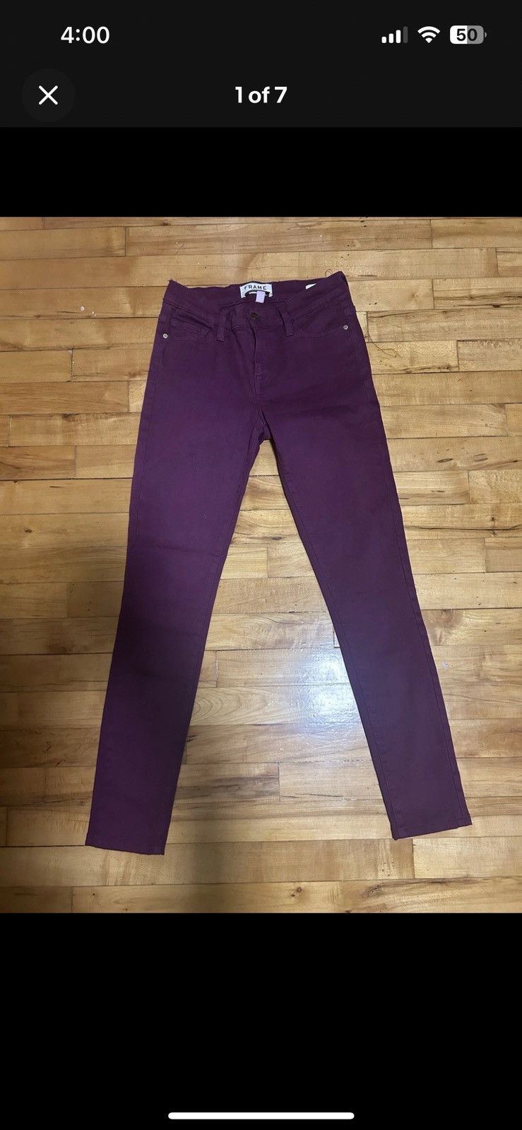 Frame Frame Denim Women's le Skinny Jeans Size 26 Size 26" / US 2 / IT 38 - 1 Thumbnail