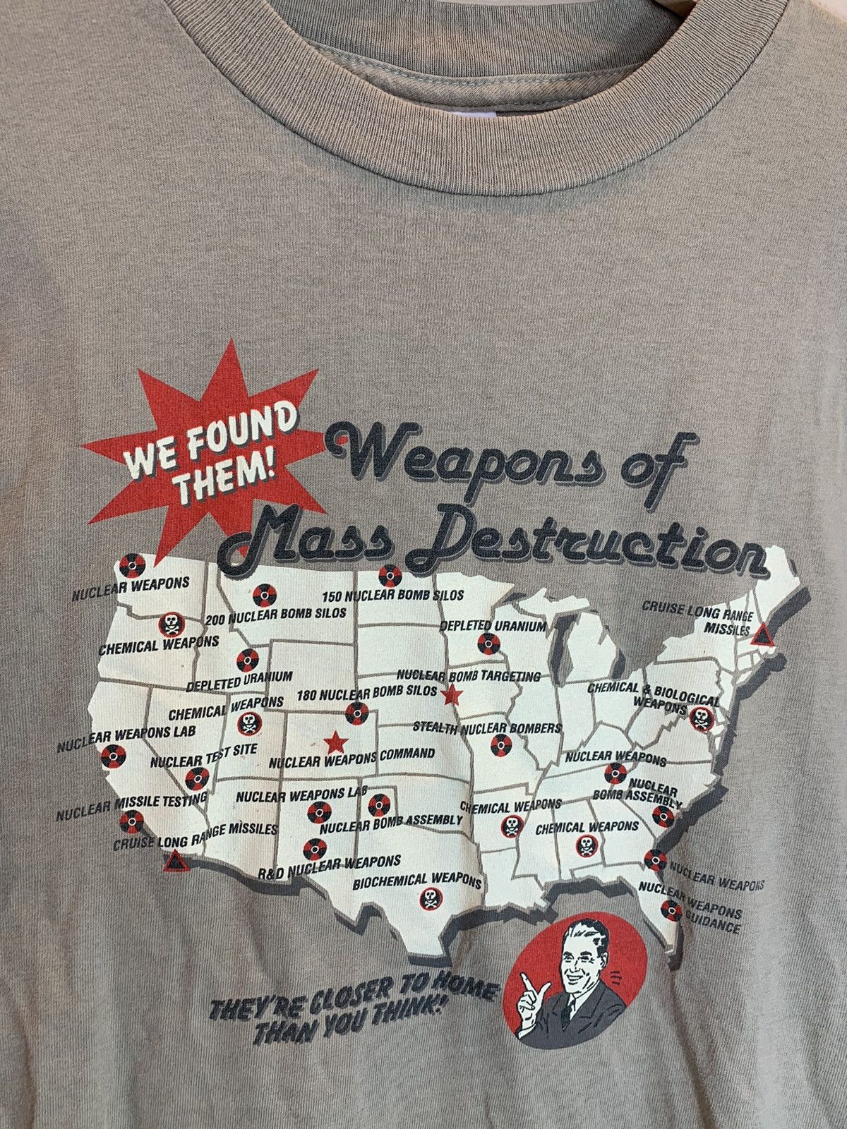 Other RARE Vintage Weapons Of Mass Destruction USA-Made Tour Shirt Size US S / EU 44-46 / 1 - 3 Thumbnail
