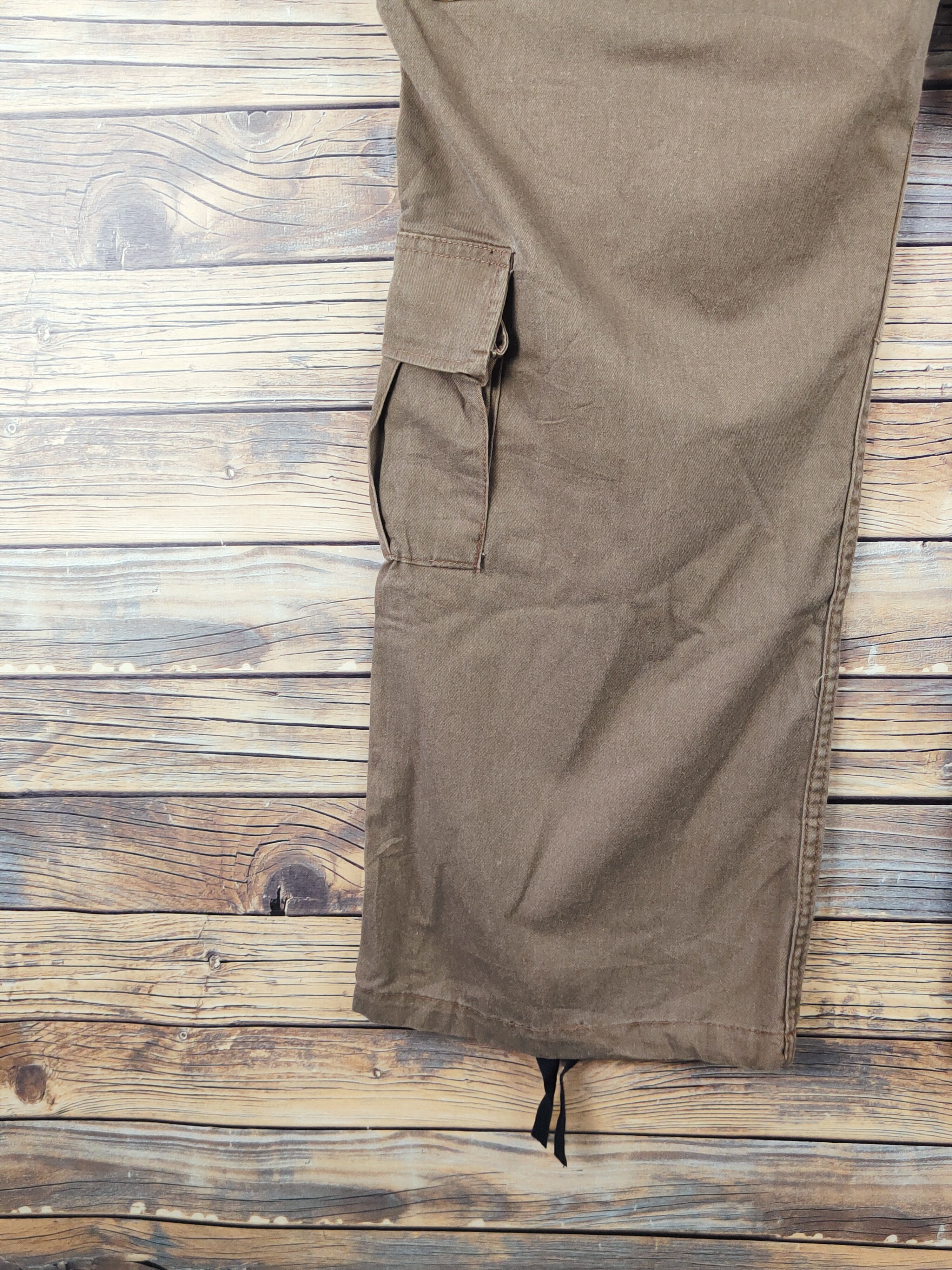 Japanese Brand Japanese Brand Brown Multipocket Tactical Cargo Pants #W1622 Size US 42 / EU 58 - 9 Thumbnail