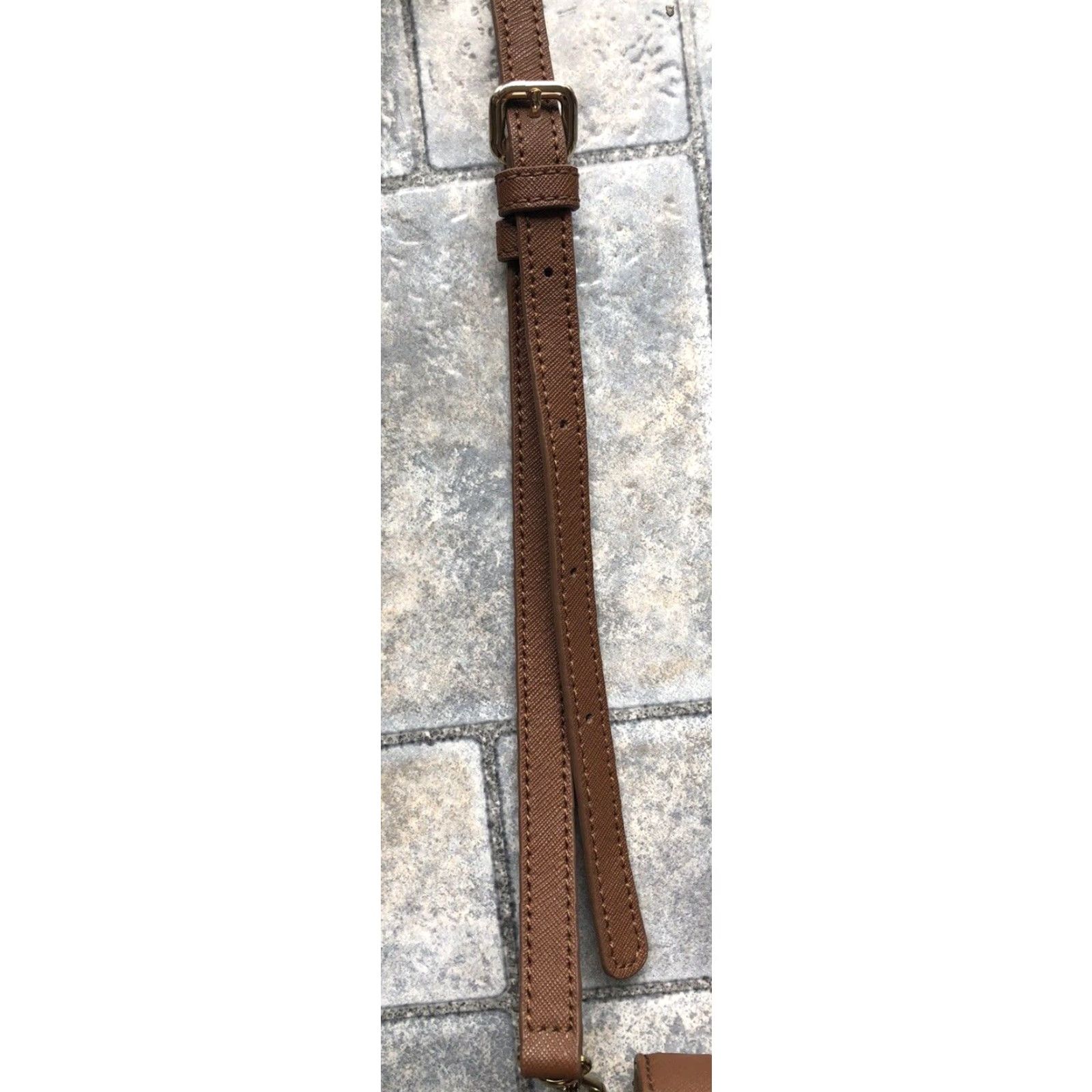 DKNY DKNY Purse Shoulder Bag Brown 4042 100% Genuine Leather 9in x 6in With Strap Womens Vintage? (No N/A) Size ONE SIZE - 3 Thumbnail