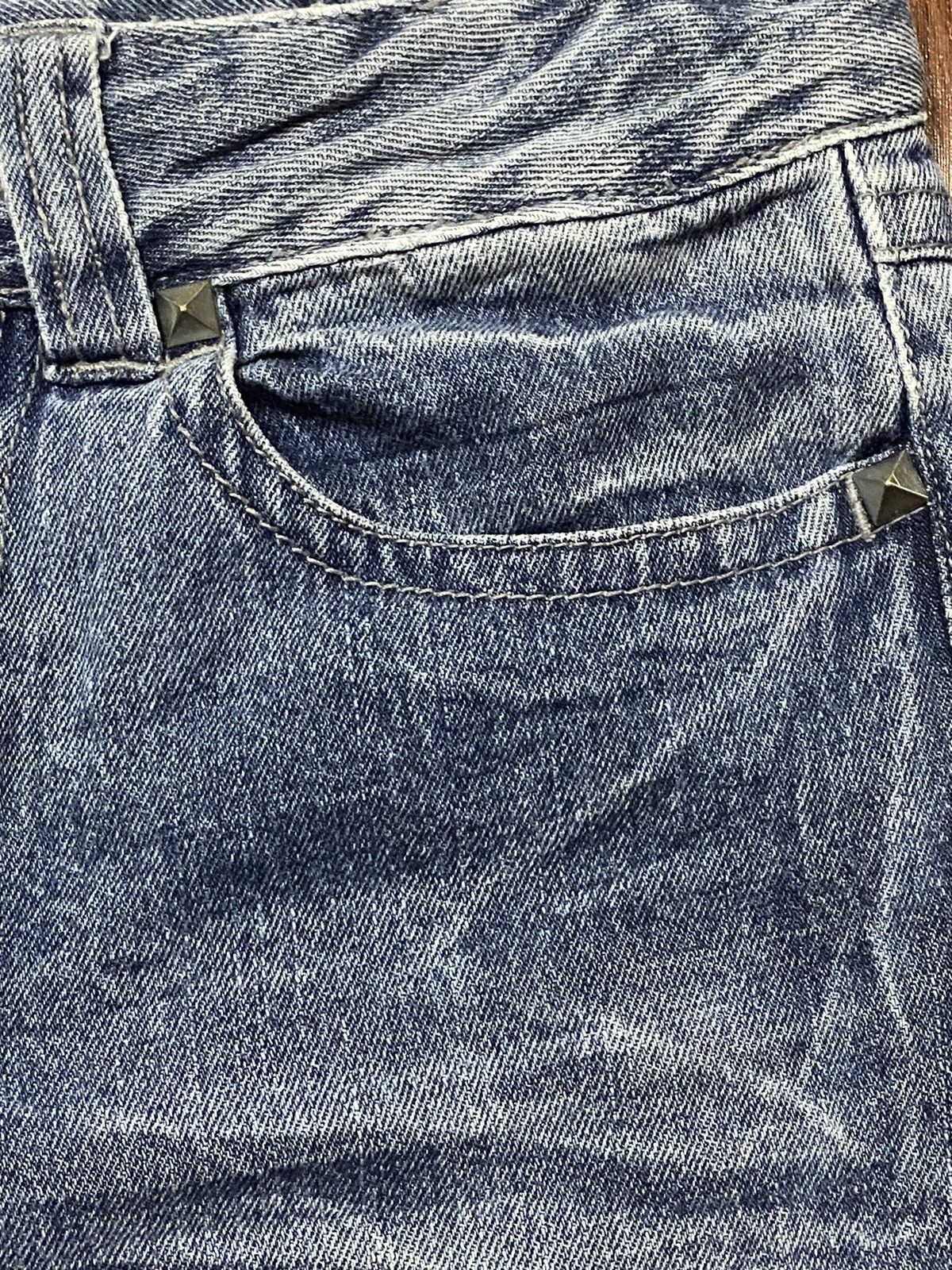 Japanese Brand Vintage Japanese Brands Thunder Distressed Denim Jeans Size US 27 - 10 Thumbnail