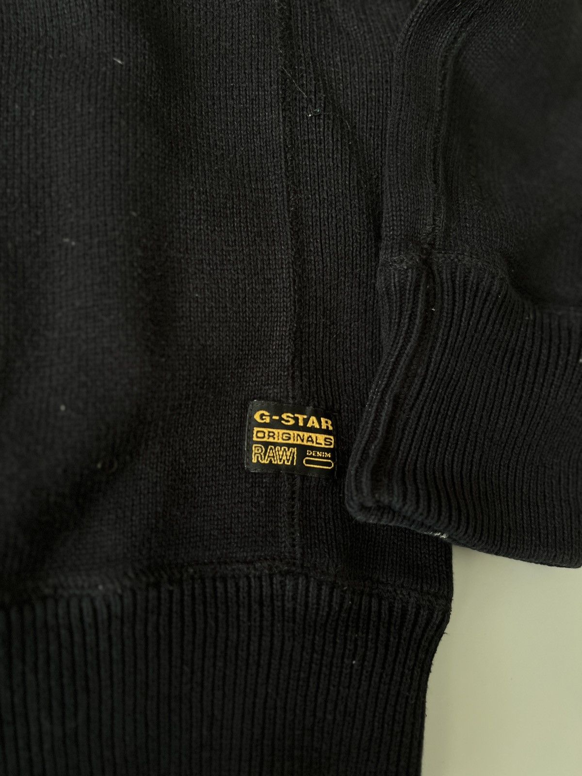 G-Star G-Star Sweater Big Logo Vintage Size US M / EU 48-50 / 2 - 3 Thumbnail