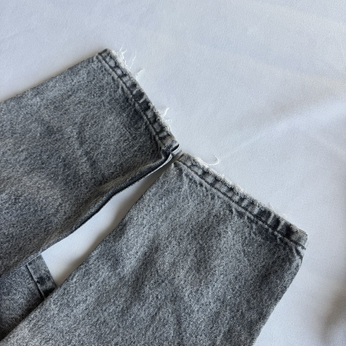 Zara Faded Grey Jeans Size US 31 - 5 Thumbnail