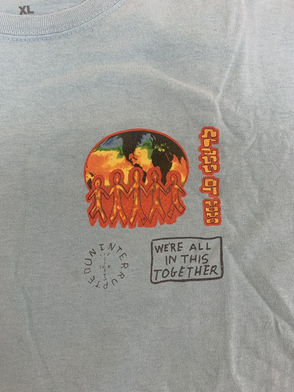 Travis Scott Travis Scott Class of 2020 COVID charity tee Size US XL / EU 56 / 4 - 2 Thumbnail