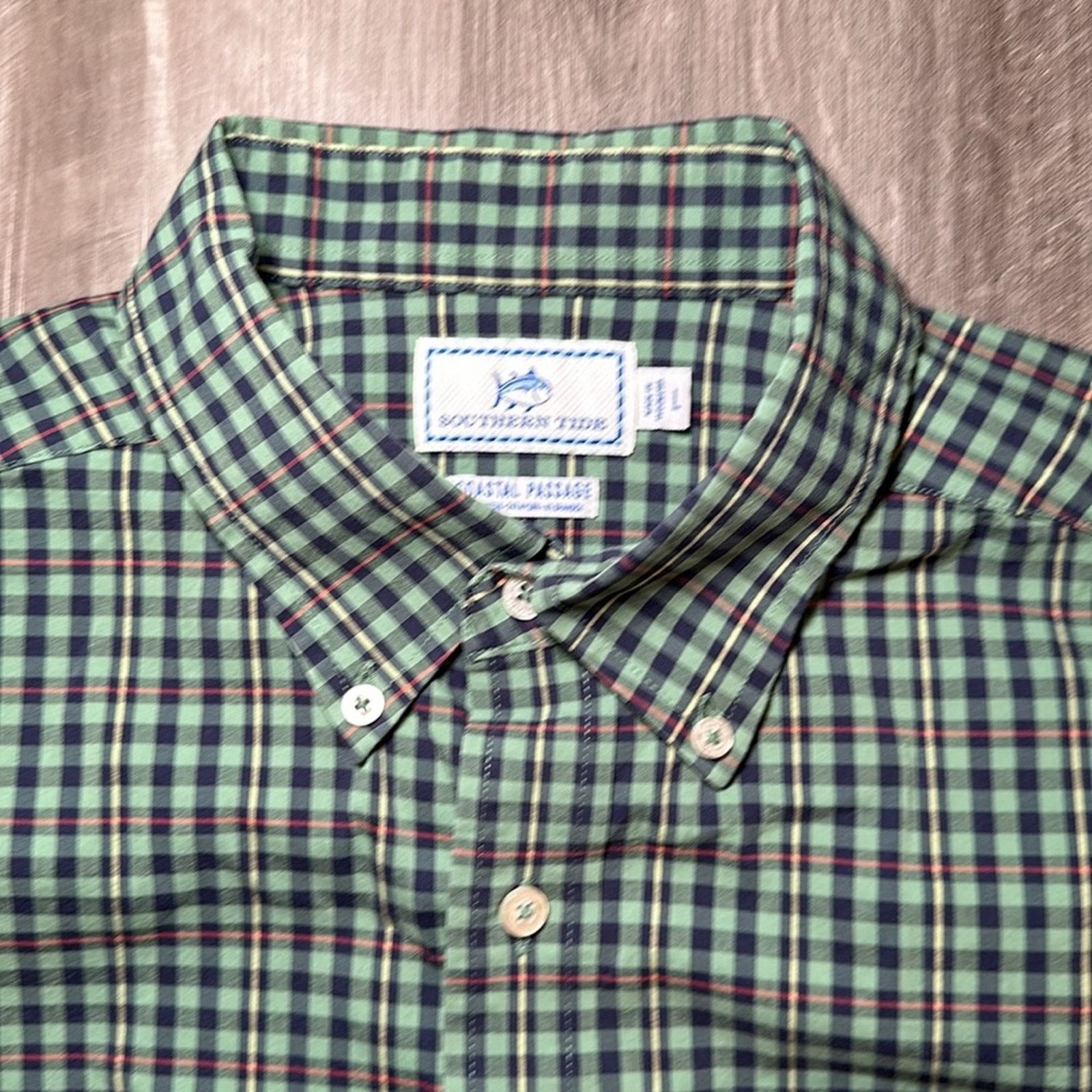 Southern Tide Southern Tide Coastal Passage Long Sleeve - Large Size US L / EU 52-54 / 3 - 6 Thumbnail