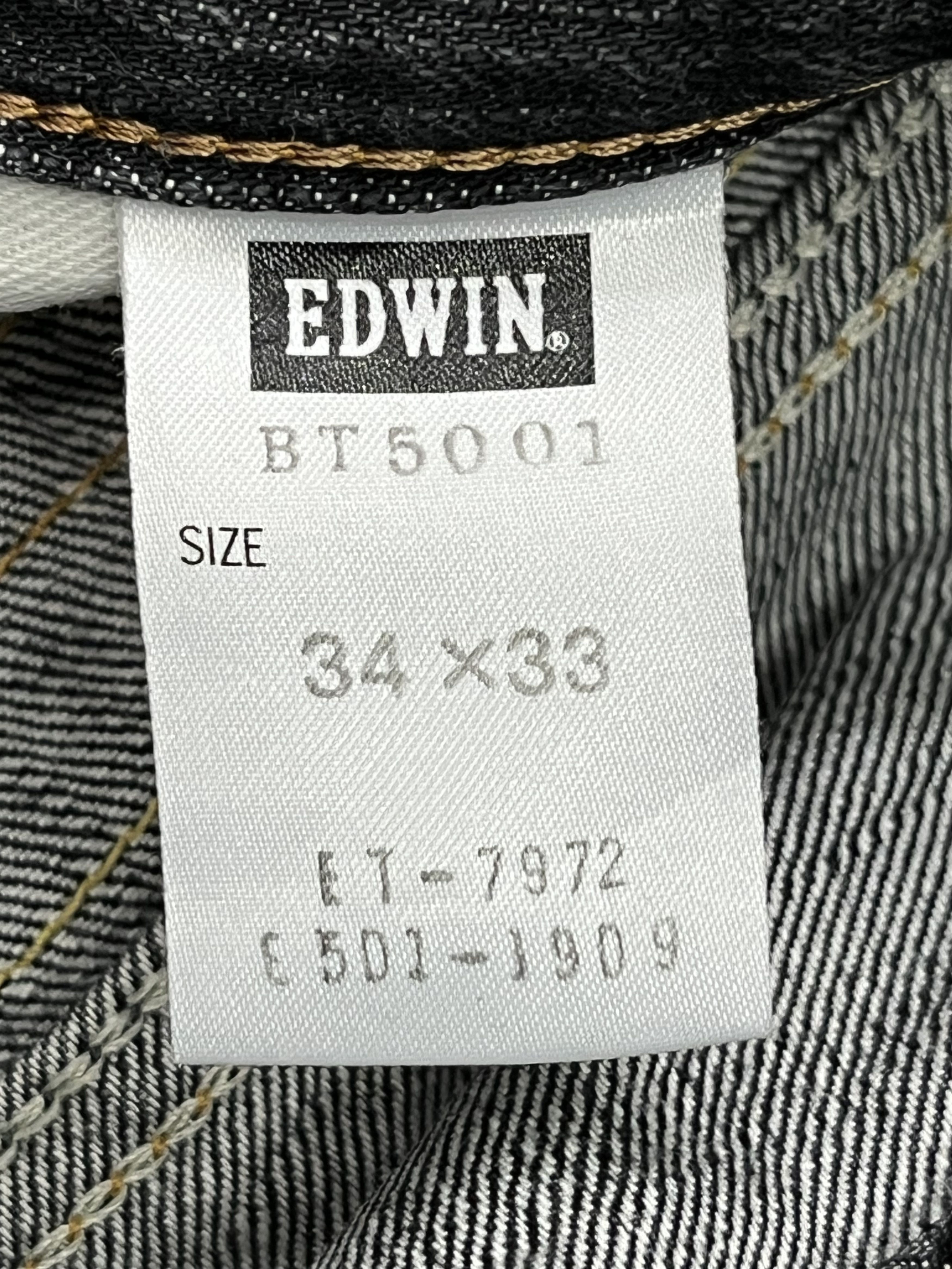 Edwin × If Six Was Nine × Le Grande Bleu (L.G.B.) FYE FLARE💥EDWIN BLUE TRIP Distressed Black MADE IN JAPAN💥 Size US 34 / EU 50 - 13 Thumbnail