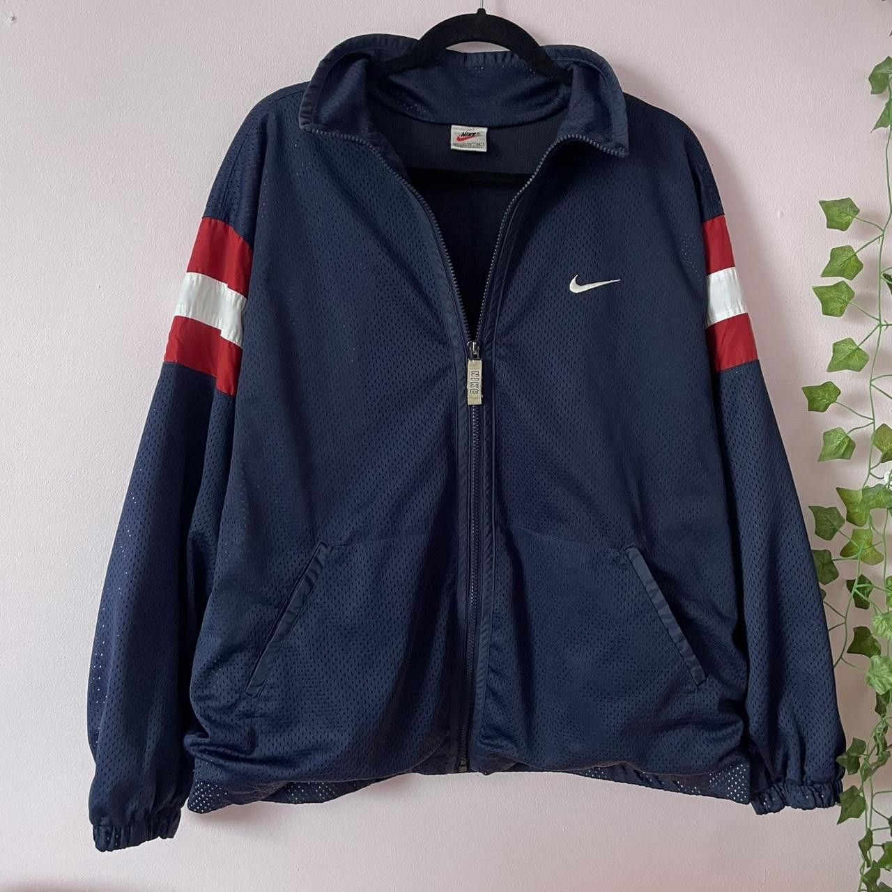 Nike Vintage 90s Nike Light Jacket Size US XL / EU 56 / 4 - 1 Thumbnail