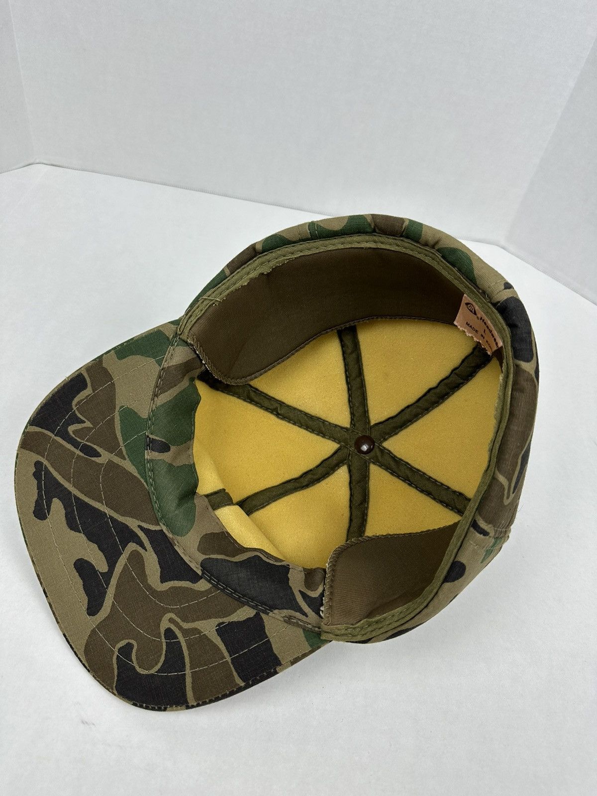 Vintage Vintage McGregor Camouflage Hat Cap YoungAn Camo Foam Liner Size ONE SIZE - 8 Thumbnail