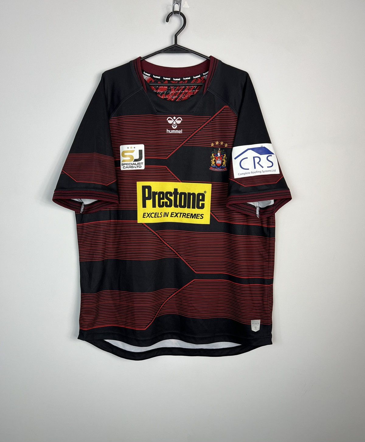 Hummel Wigan Warriors Away Rugby 2020 XL Hummel Camiseta England Size US XL / EU 56 / 4 - 1 Thumbnail