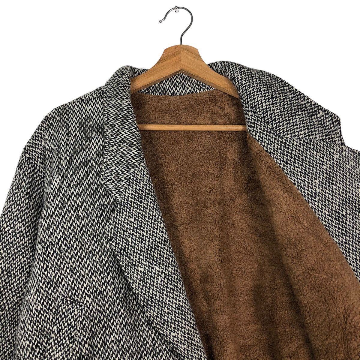 Japanese Brand 🔥Vintage Wool Jacket Herringbone Double Breast Issey Miyake Size US M / EU 48-50 / 2 - 12 Thumbnail