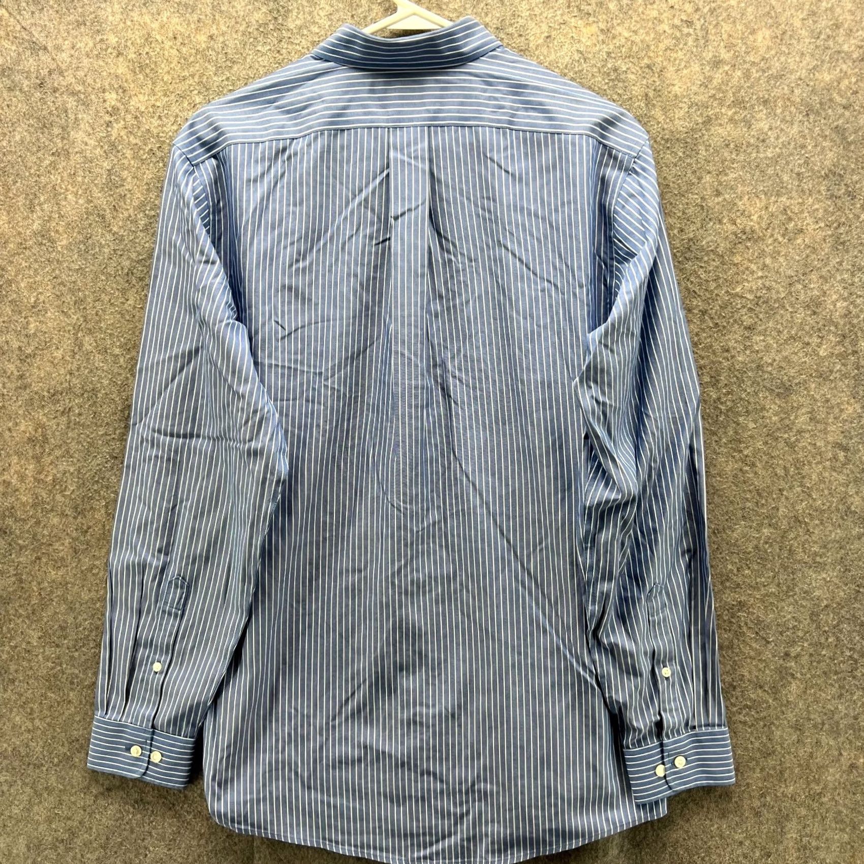 Eddie Bauer VINTAGE Eddie Bauer Shirt Mens M Blue Men Adult Casual Button Striped Cotton Size US M / EU 48-50 / 2 - 2 Thumbnail