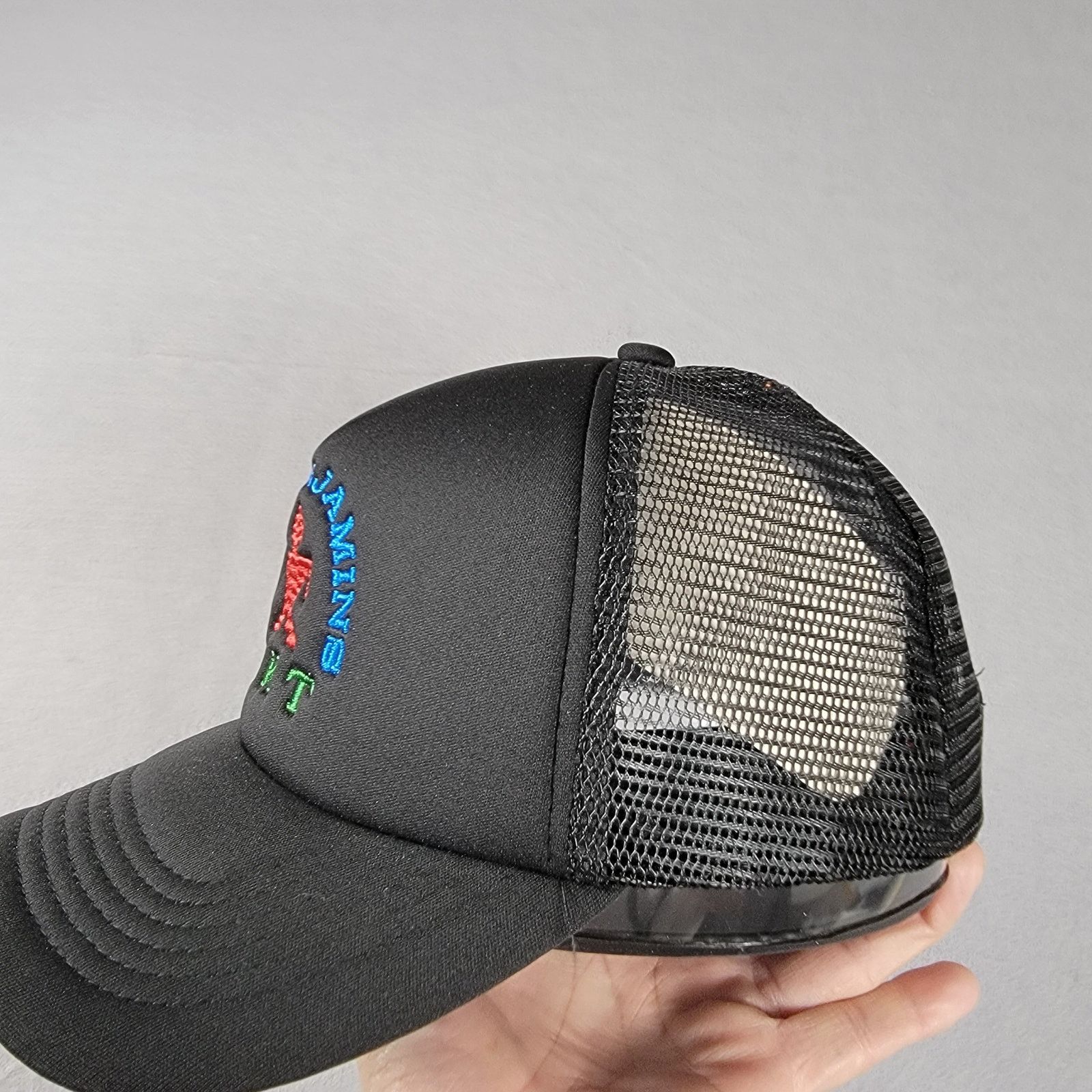 Market Les Benjamins x Market Snapback Trucker Cap Black OSFA Size ONE SIZE - 2 Thumbnail