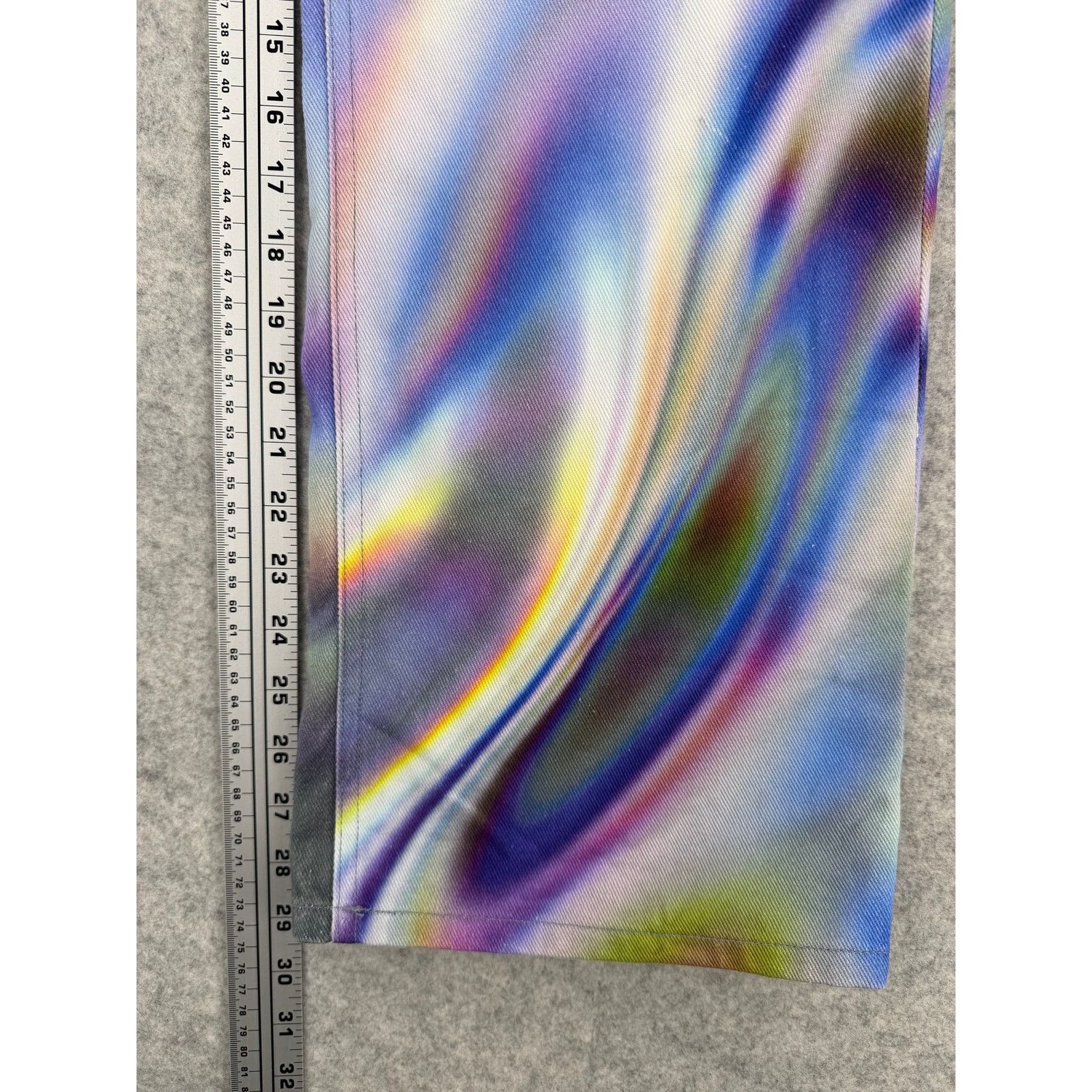 Tyler McGillivary Tyler McGillivary Marcel Tie Dye Psychedelic Jeans X-SMALL Size 24" / US 00 / IT 34 - 13 Thumbnail