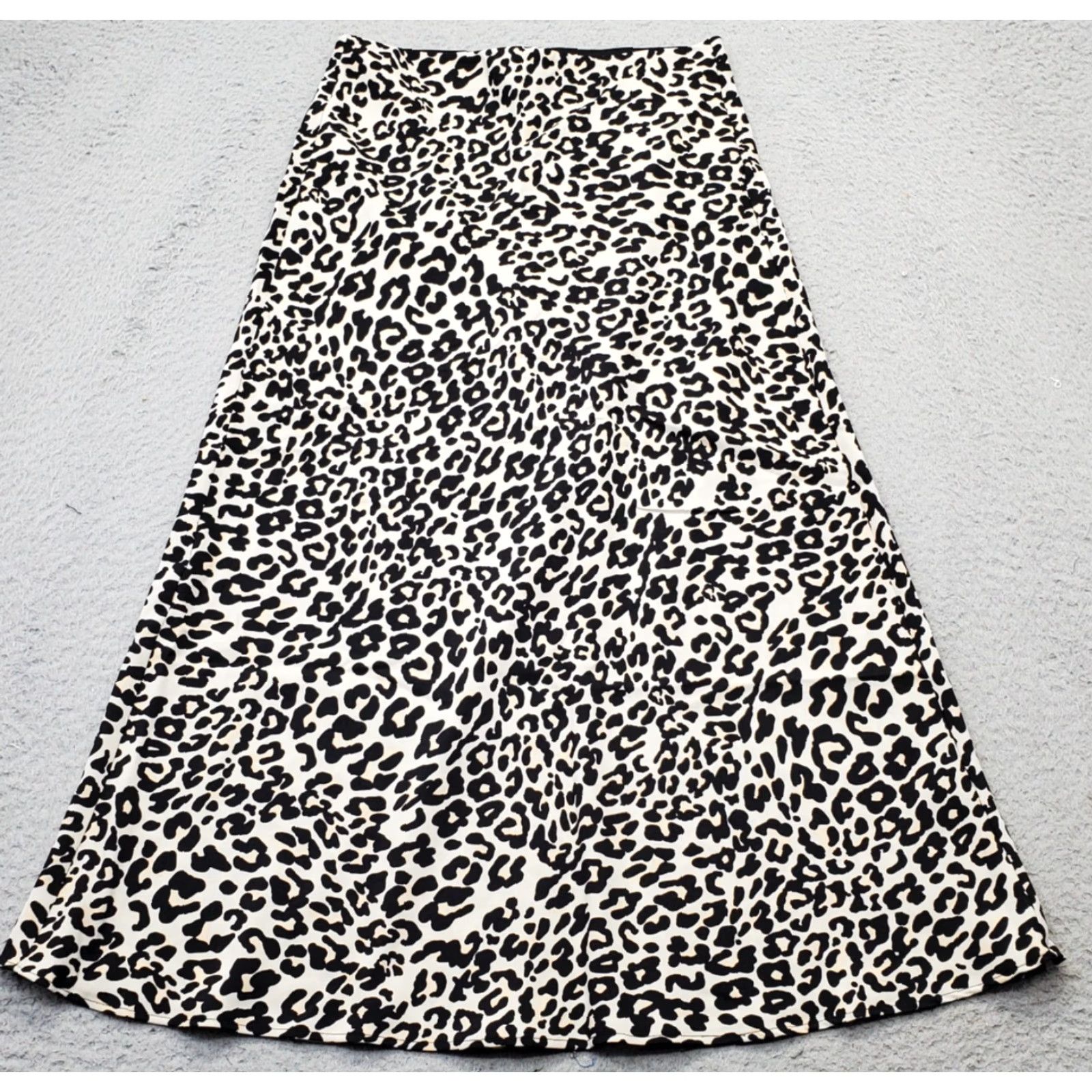 Loft LOFT Womens Size XS Multi Leopard Print A-Line Long Skirt Elastic Pull On Shirt? Size 26" / US 2 / IT 38 - 2 Thumbnail