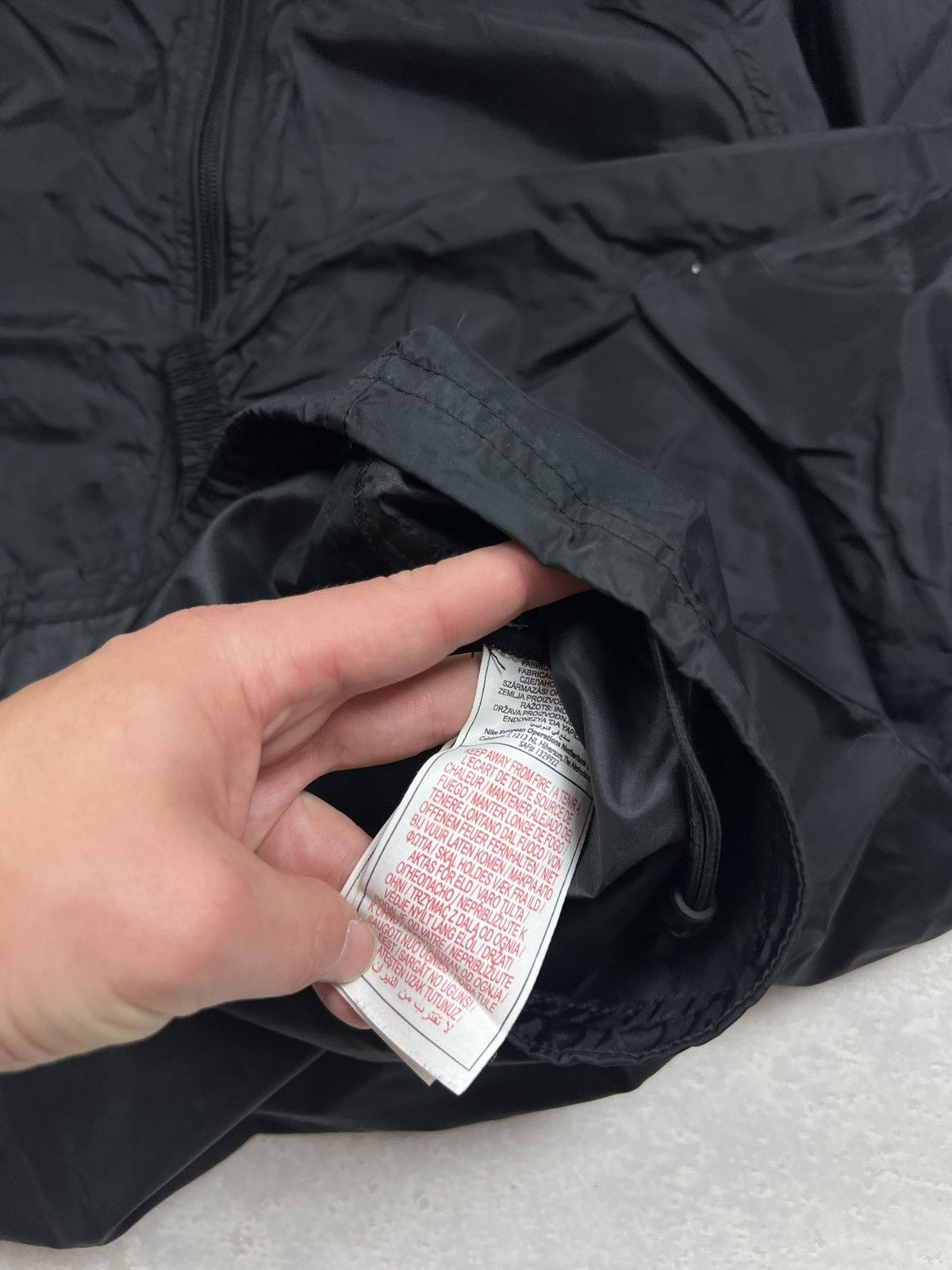 Nike 00s Nike Double Swoosh Vintage Y2K Oversized Hooded Jacket Size US M / EU 48-50 / 2 - 10 Thumbnail