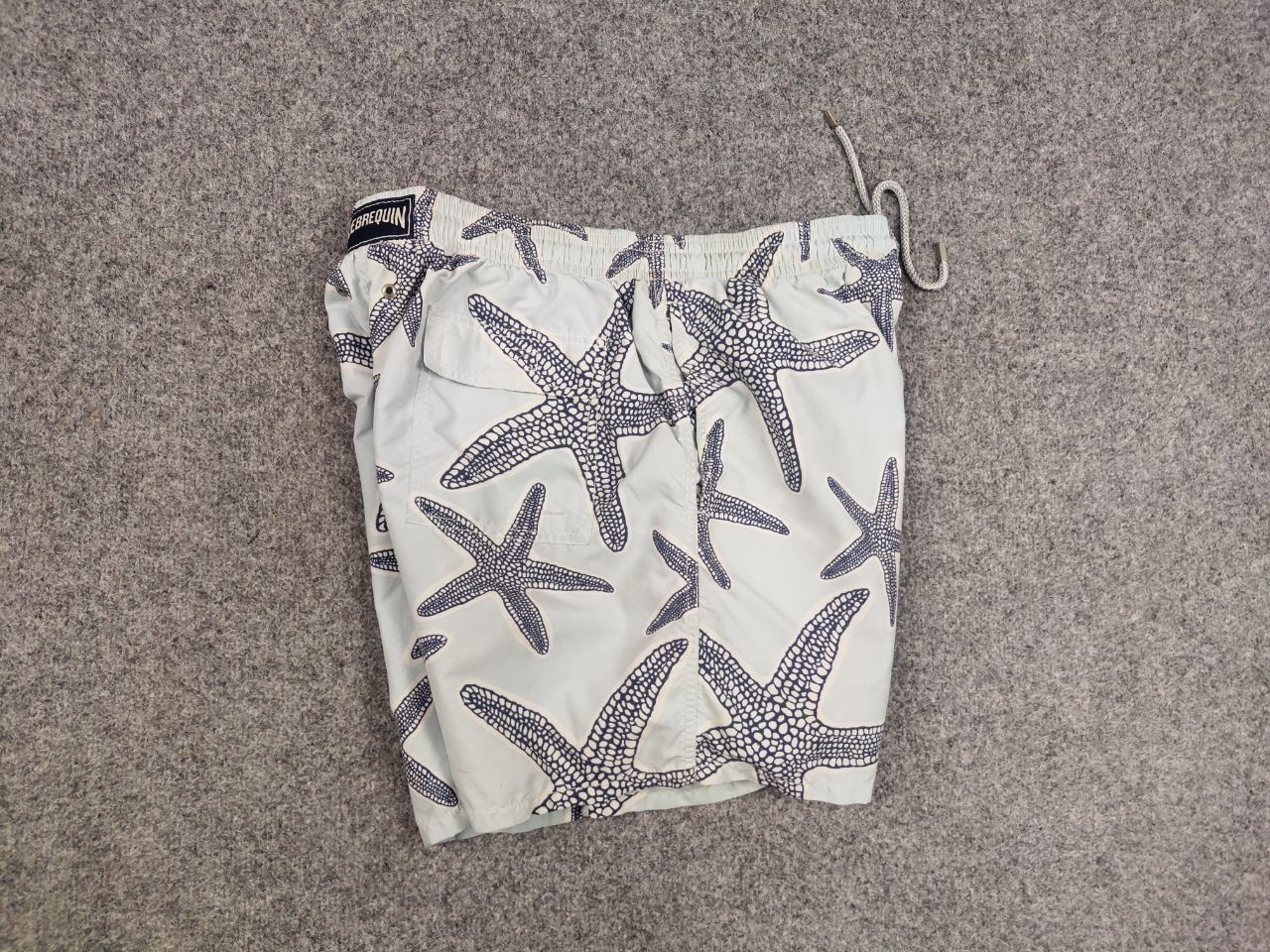 Vilebrequin Vilebrequin Design Casual printed Blue sea ​​pattern Shorts Size US 36 / EU 52 - 13 Thumbnail