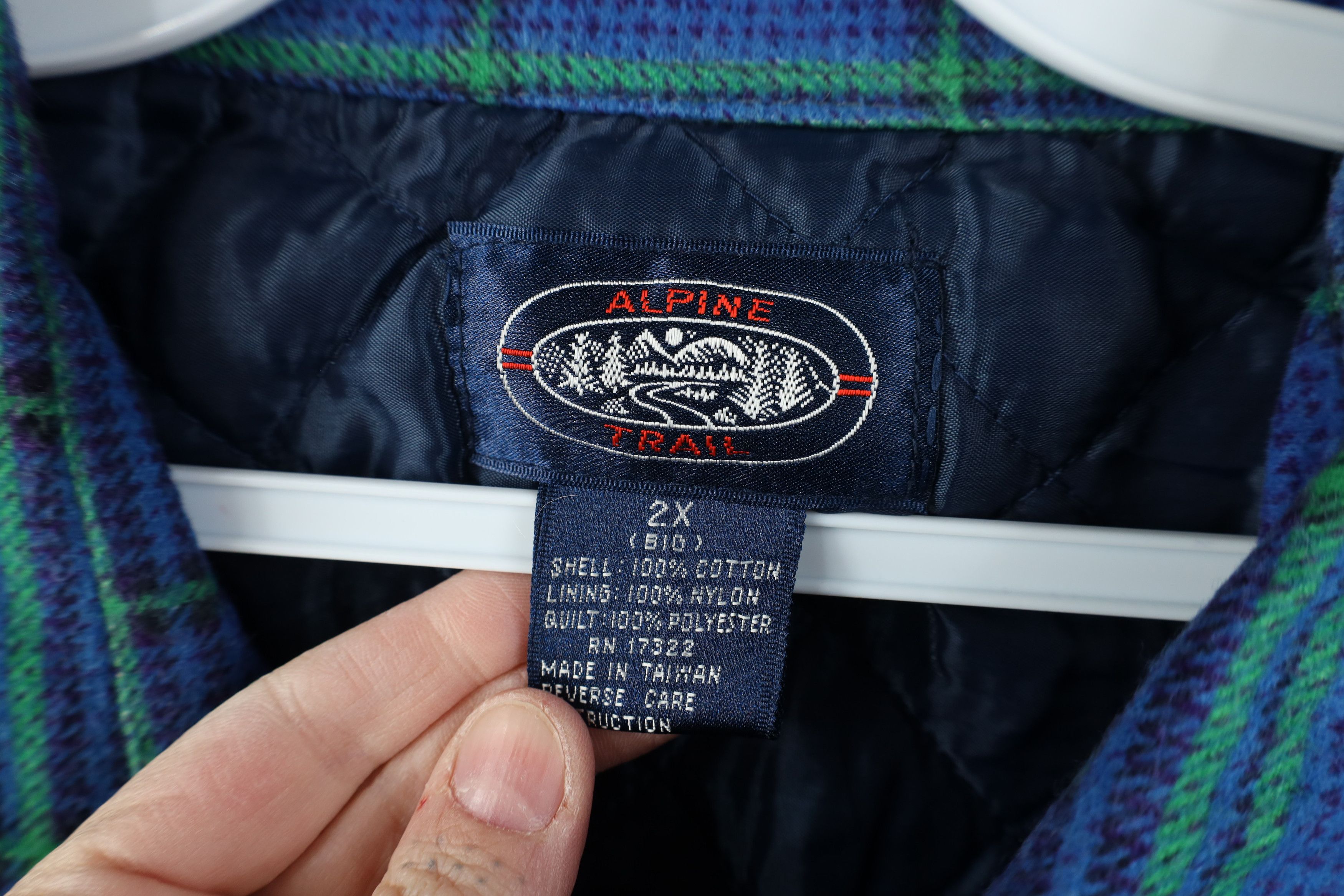 Vintage Vintage 80s 90s Streetwear Button Shirt Jacket Jac Shirt Size US XXL / EU 58 / 5 - 8 Thumbnail