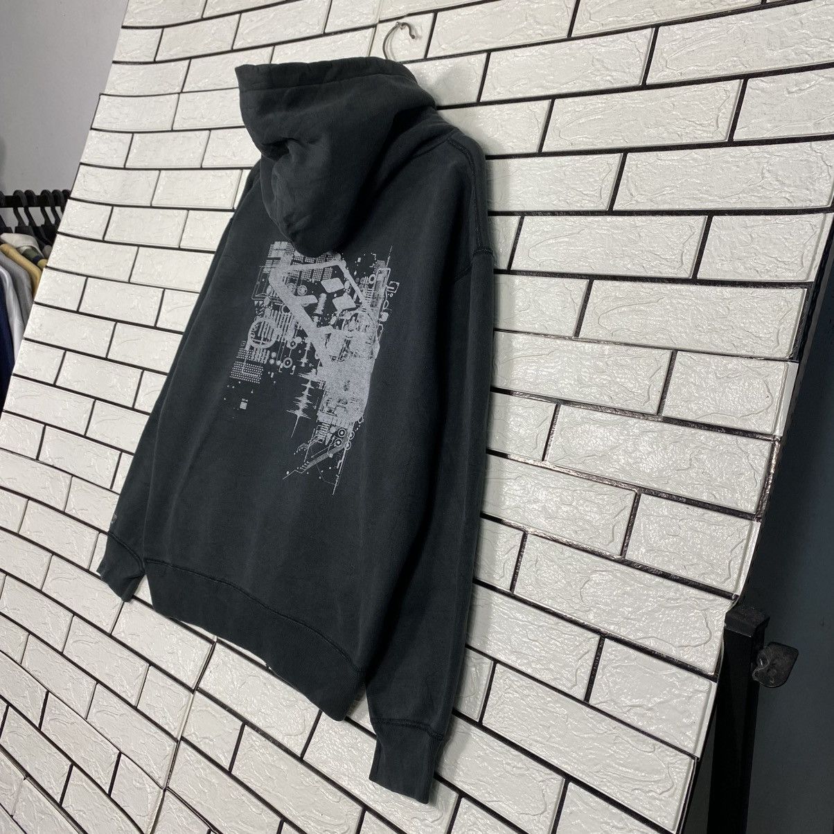 Japanese Brand Punk Design Hoodie Pull Over Unbranded Hysteric Glamour Size US M / EU 48-50 / 2 - 11 Thumbnail