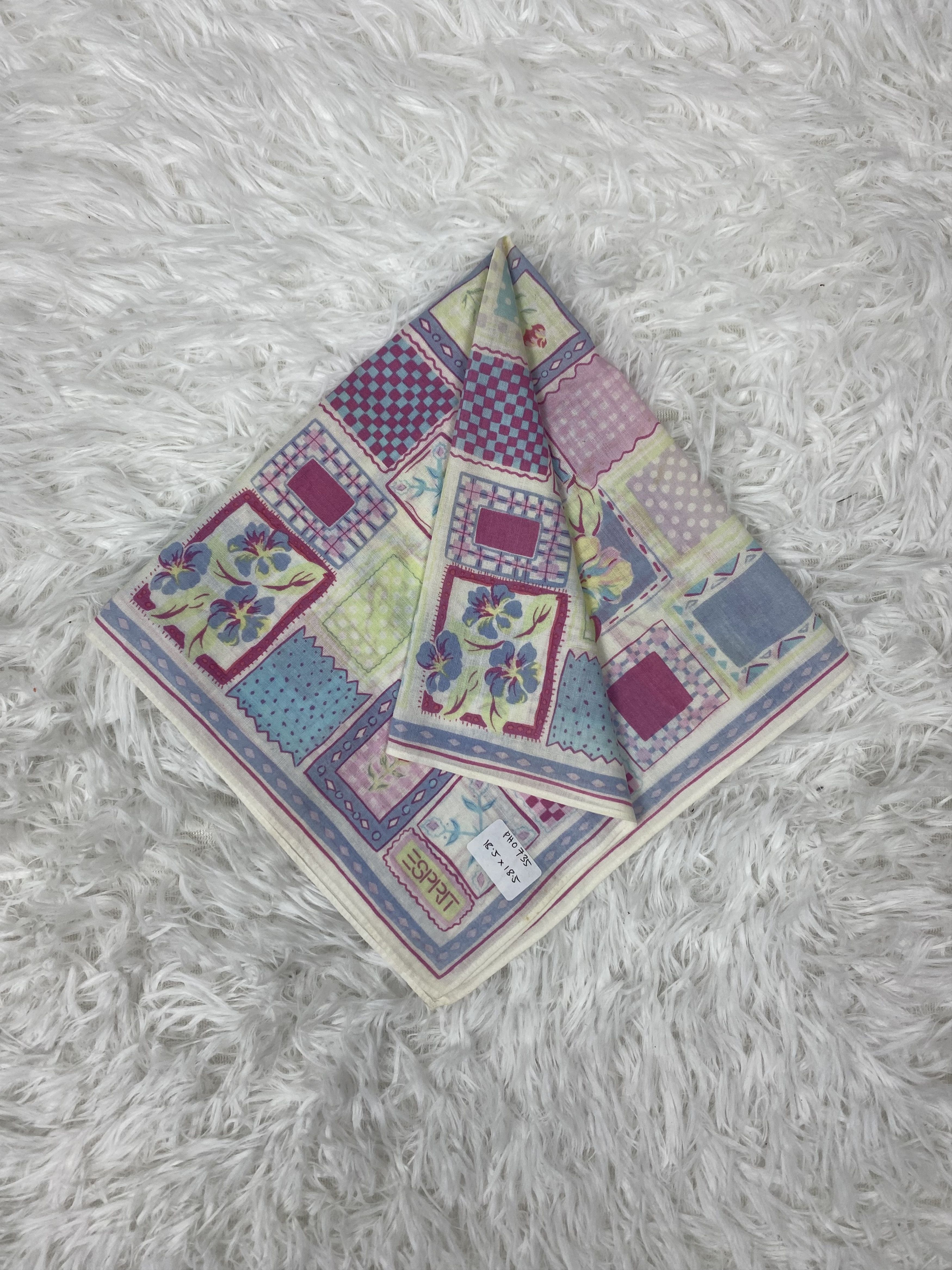 ESPIRIT × Vintage Vintage Espirit Handkerchief Neckerchief PH0735 Size ONE SIZE - 1 Thumbnail