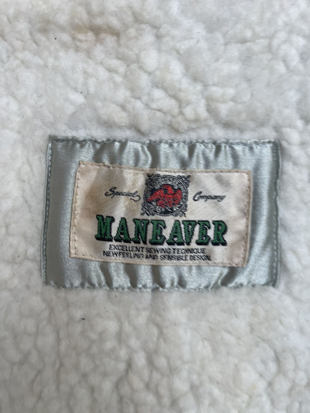 Vintage Vintage Maneuver Viva America Sherpa-Lined Hooded Jacket Size US M / EU 48-50 / 2 - 3 Thumbnail