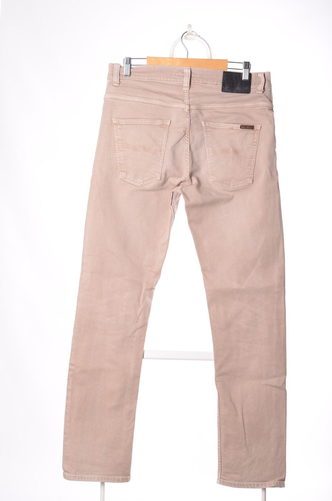 Nudie Jeans Nudie jeans Grim Tim Desert Worn Pants Khaki denim size 33 Size US 33 - 2 Thumbnail