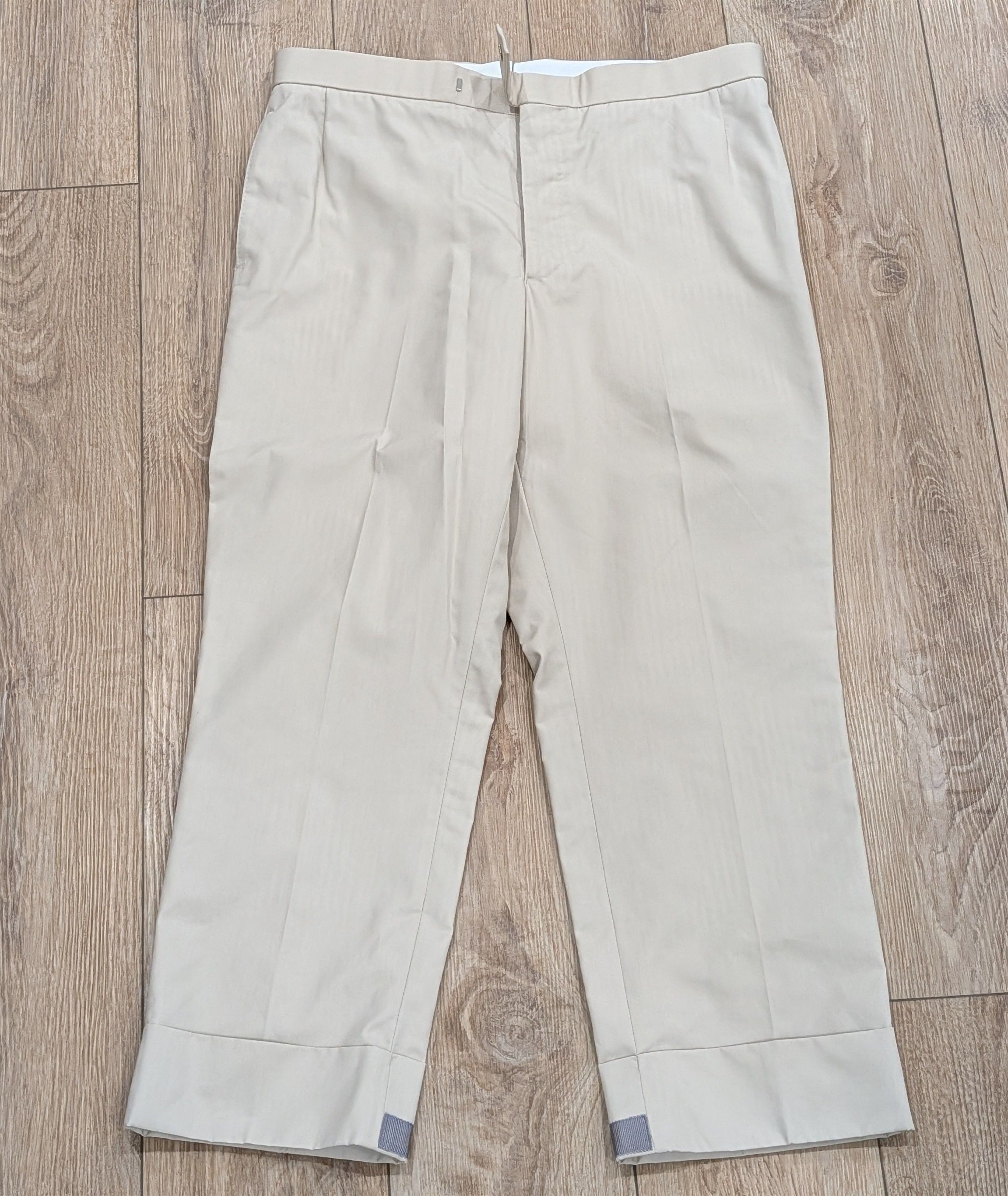 Thom Browne THOM BROWNE Typewriter Backstrap Trousers Pants 3 - Large Size US 34 / EU 50 - 1 Thumbnail