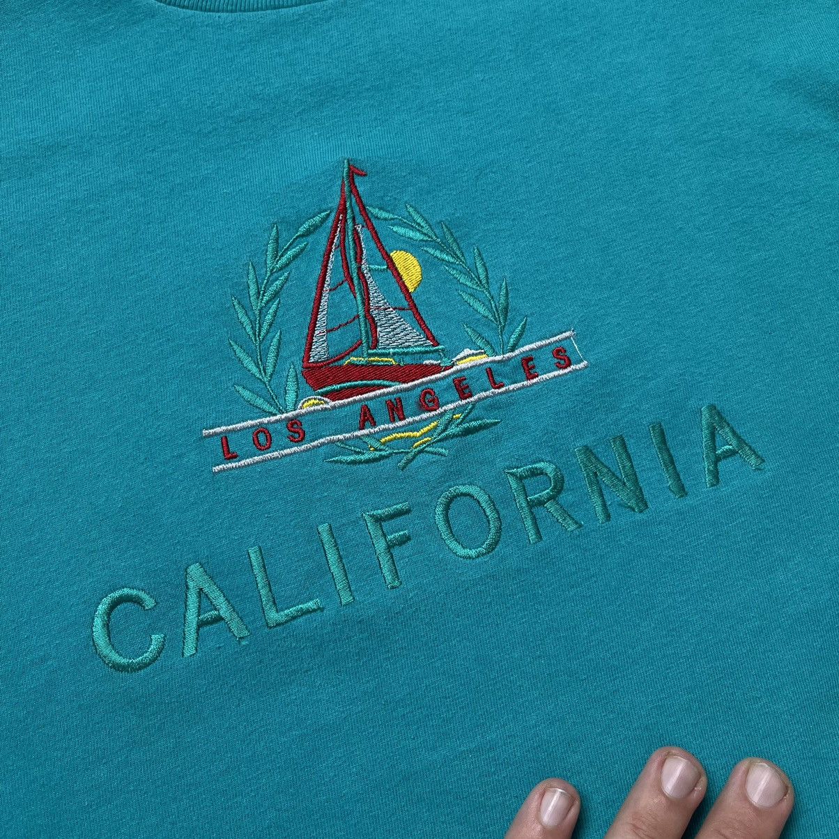 California Arts. × Hanes × Vintage California Los Angeles Logo T-shirt Vintage Size US M / EU 48-50 / 2 - 2 Thumbnail